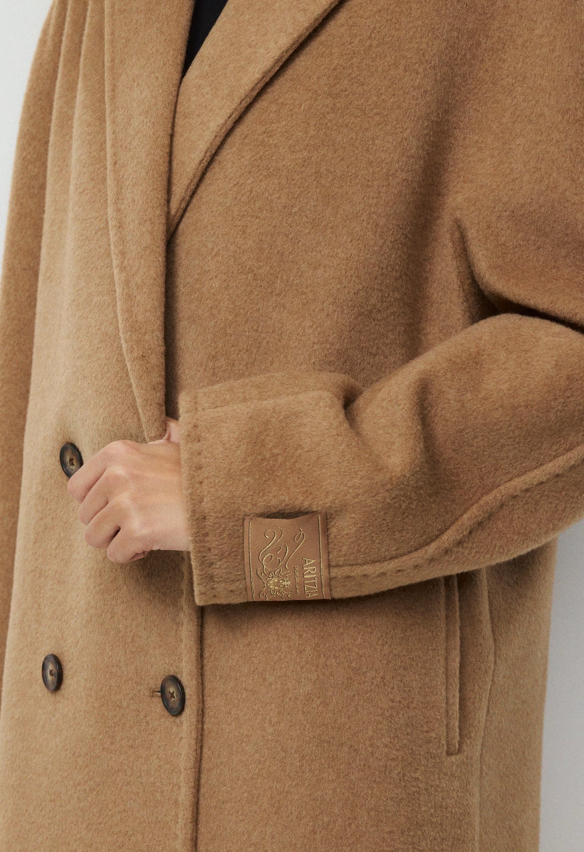 The Slouch™ Coat - (Re)Camel Wool - COCOA SAND