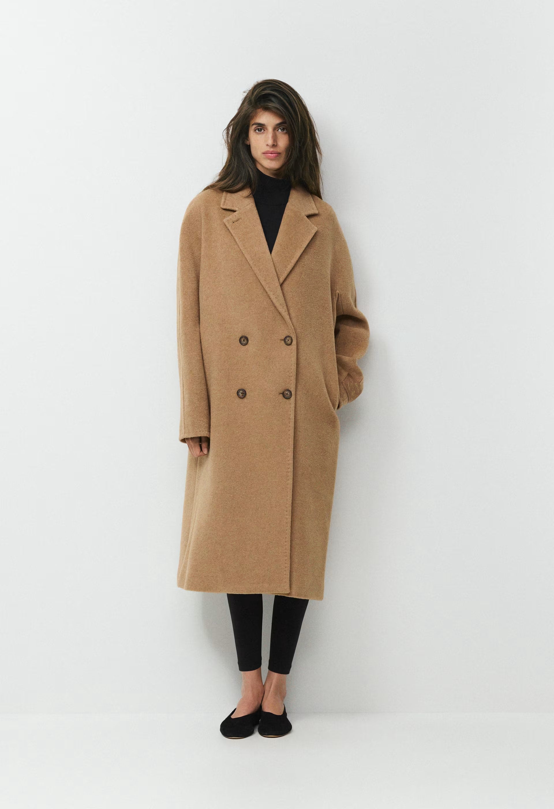 The Slouch™ Coat - (Re)Camel Wool - COCOA SAND