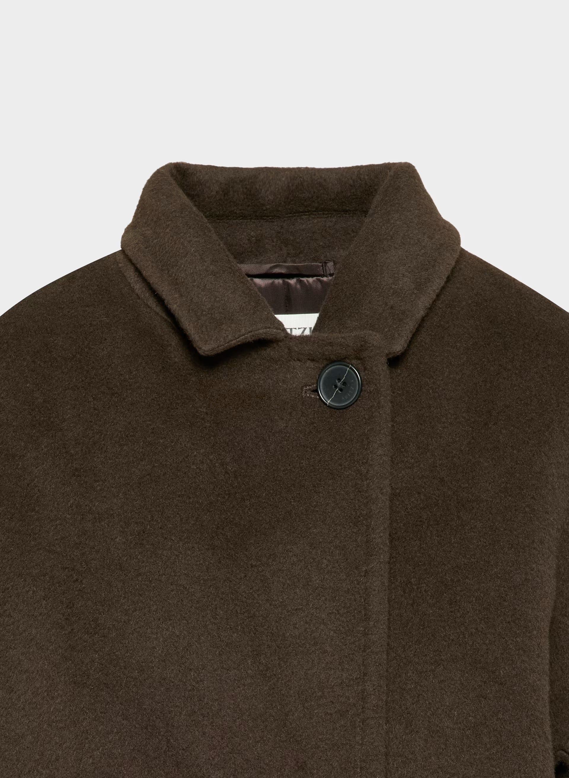 The Slouch™ Coat - (Re)Camel Wool - BURNT CEDAR