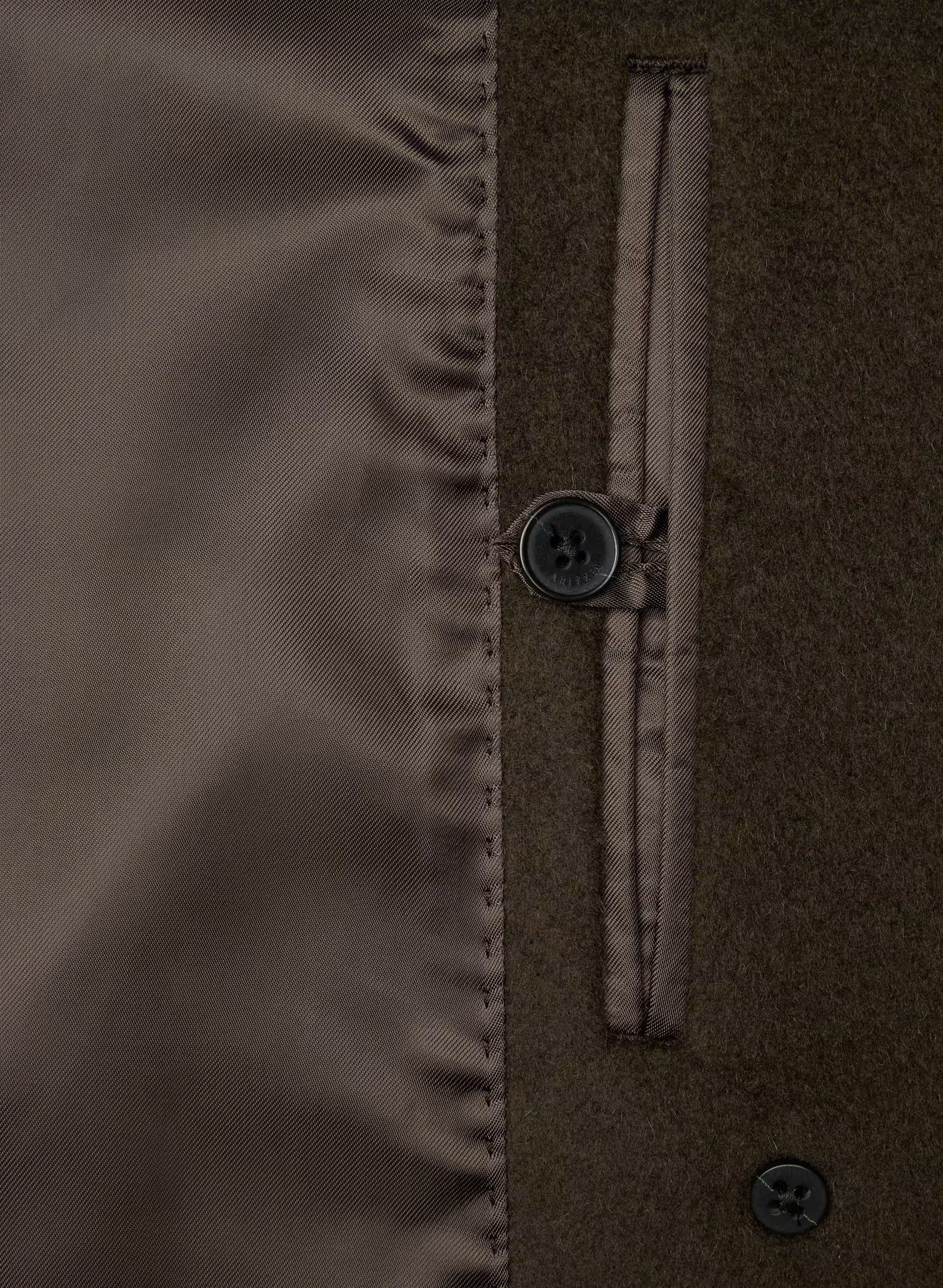 The Slouch™ Coat - (Re)Camel Wool - BURNT CEDAR