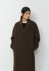 The Slouch™ Coat - (Re)Camel Wool - BURNT CEDAR