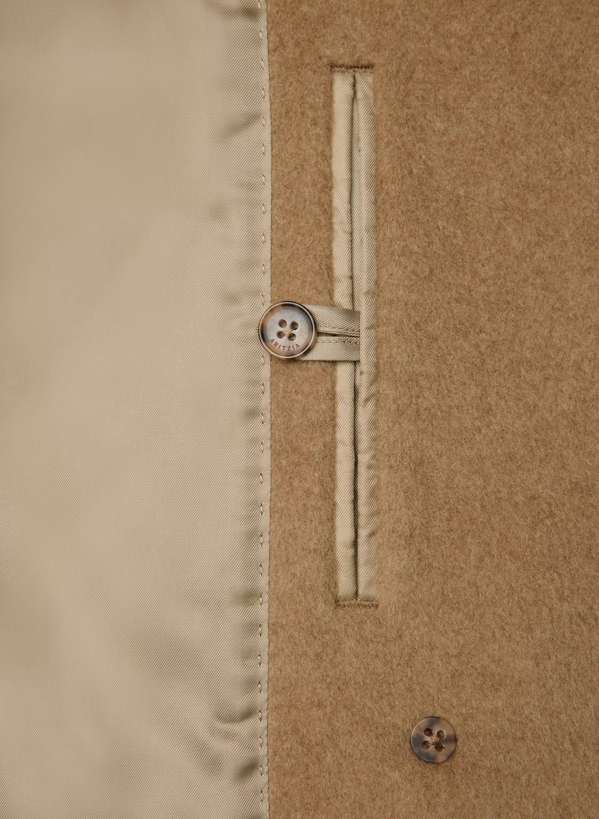 The Slouch™ Coat - (Re)Camel Wool - COCOA SAND