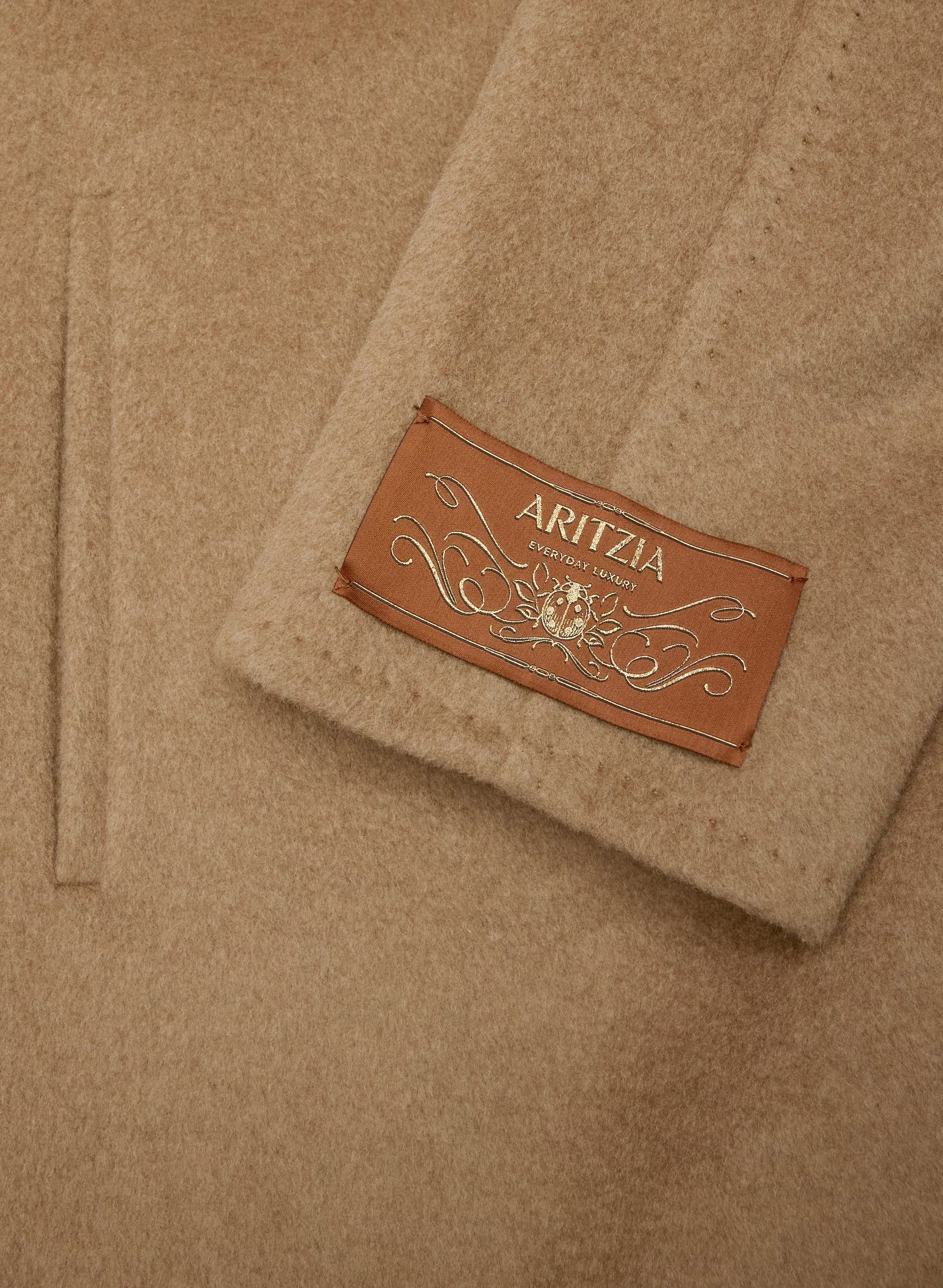The Slouch™ Coat - (Re)Camel Wool - COCOA SAND