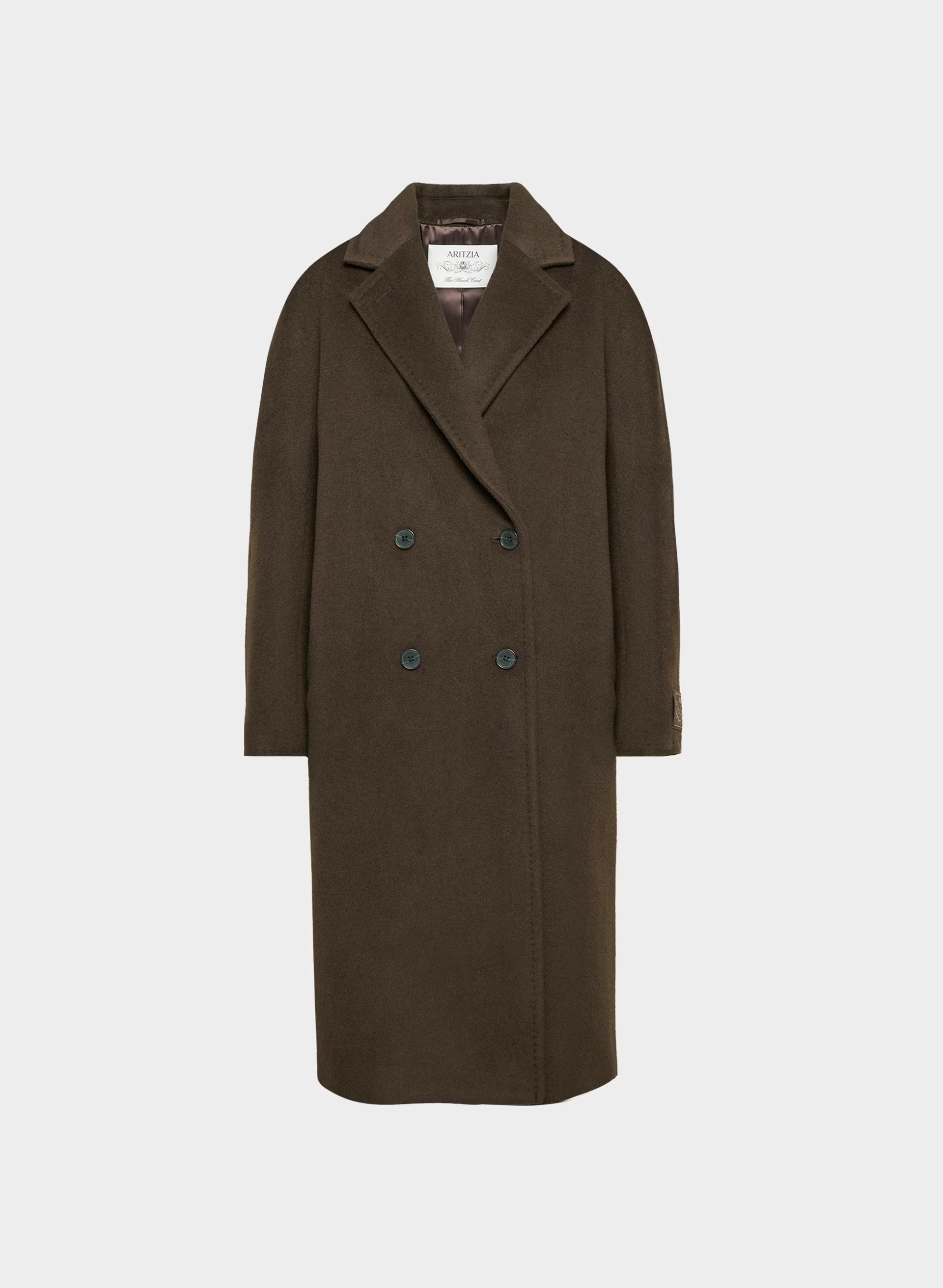 The Slouch™ Coat - (Re)Camel Wool - BURNT CEDAR