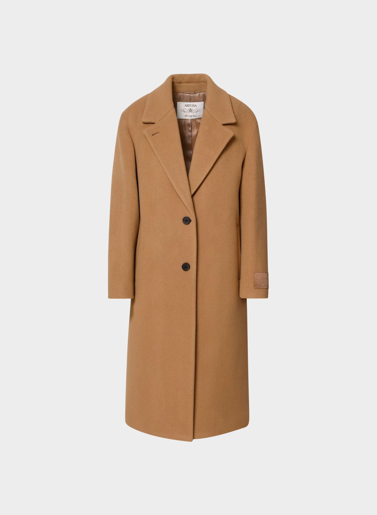 The Only Coat - Soft Wool Cashmere - COCOA SAND