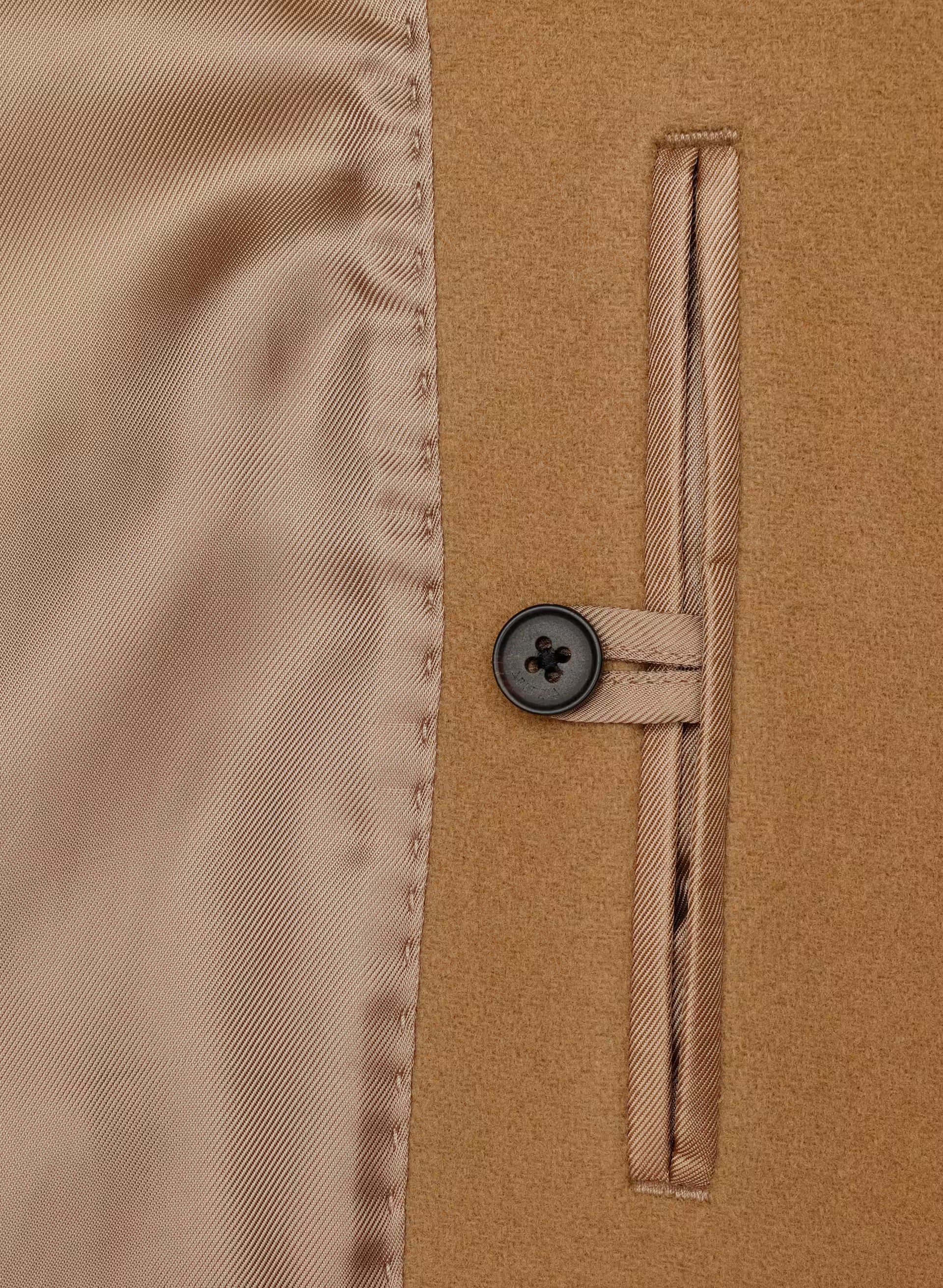 The Only Coat - Soft Wool Cashmere - COCOA SAND