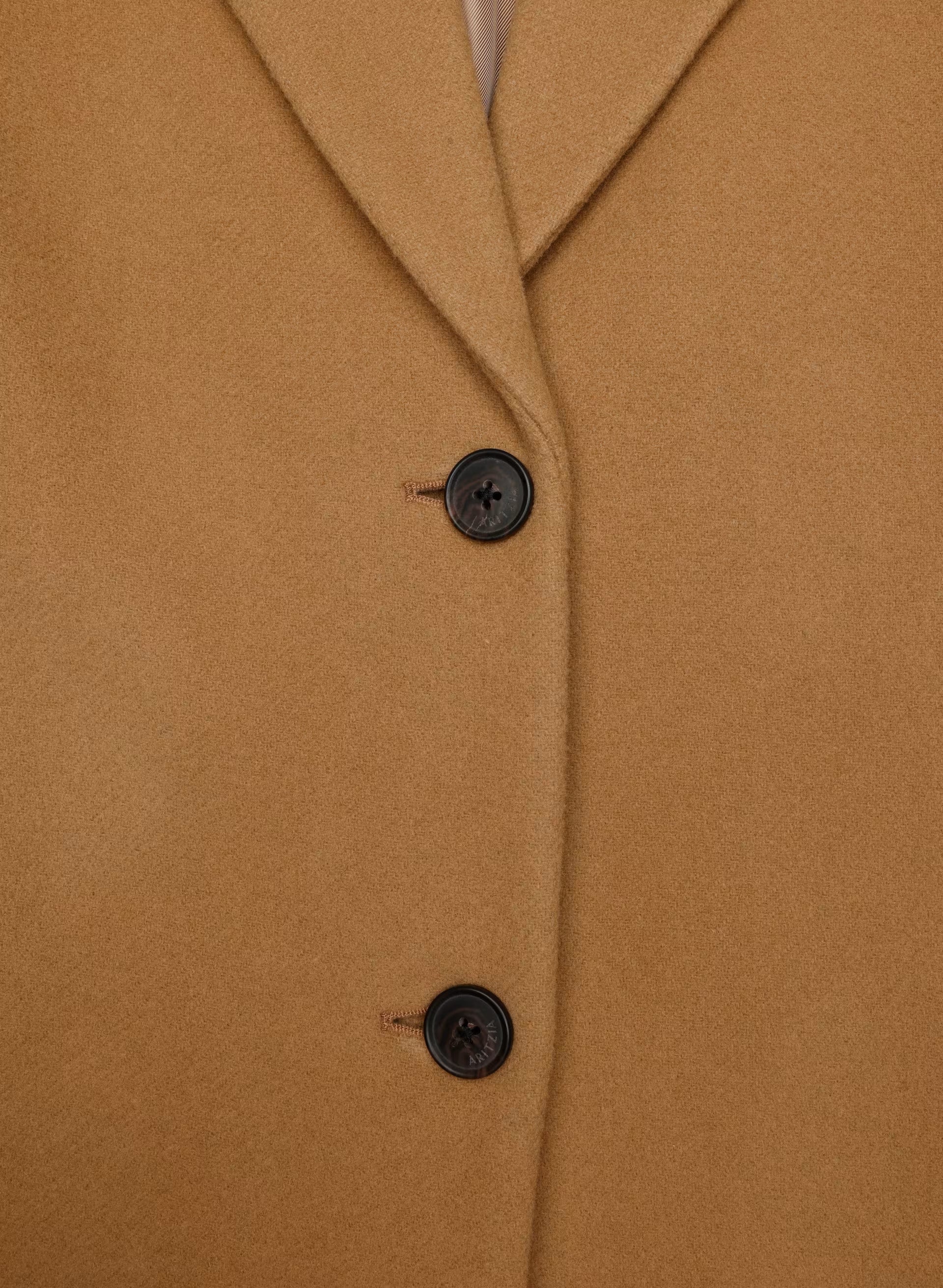 The Only Coat - Soft Wool Cashmere - COCOA SAND