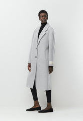 The Only Coat - Soft Wool Cashmere - HEATHER LIGHT GREY