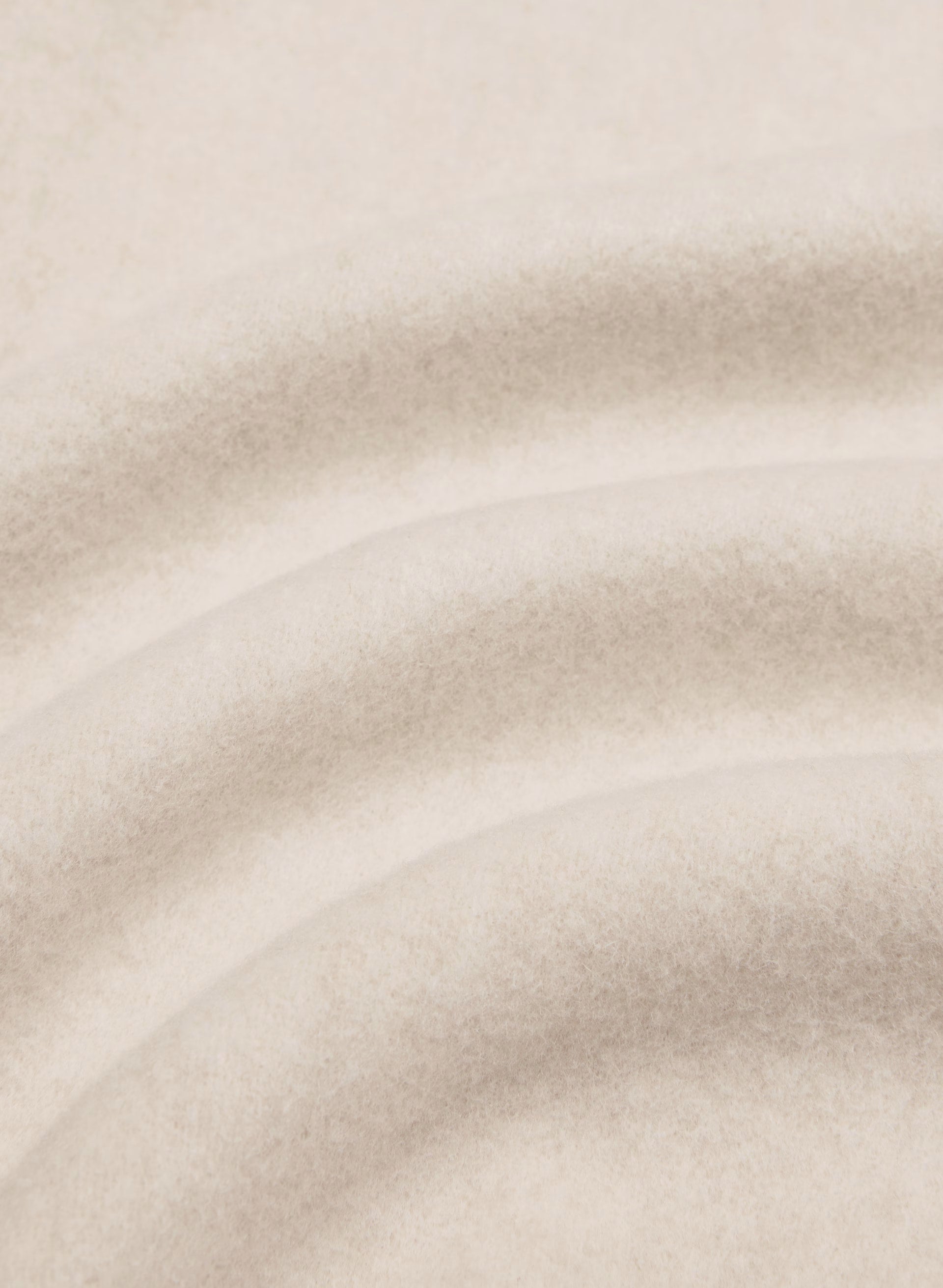 The Only Coat - Soft Wool Cashmere - HEATHER LIGHT OATMEAL
