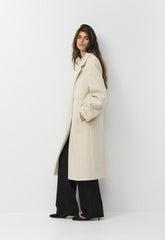 The Only Coat - Soft Wool Cashmere - HEATHER LIGHT OATMEAL