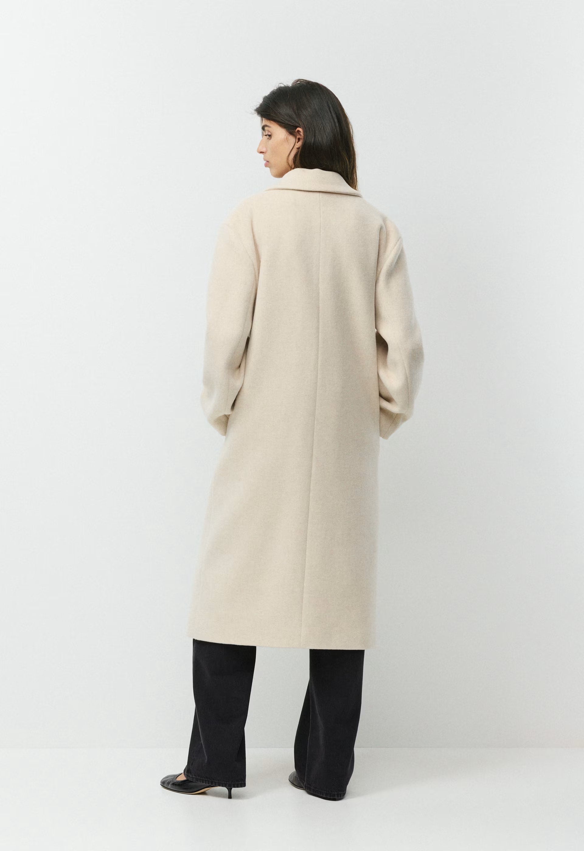 The Only Coat - Soft Wool Cashmere - HEATHER LIGHT OATMEAL