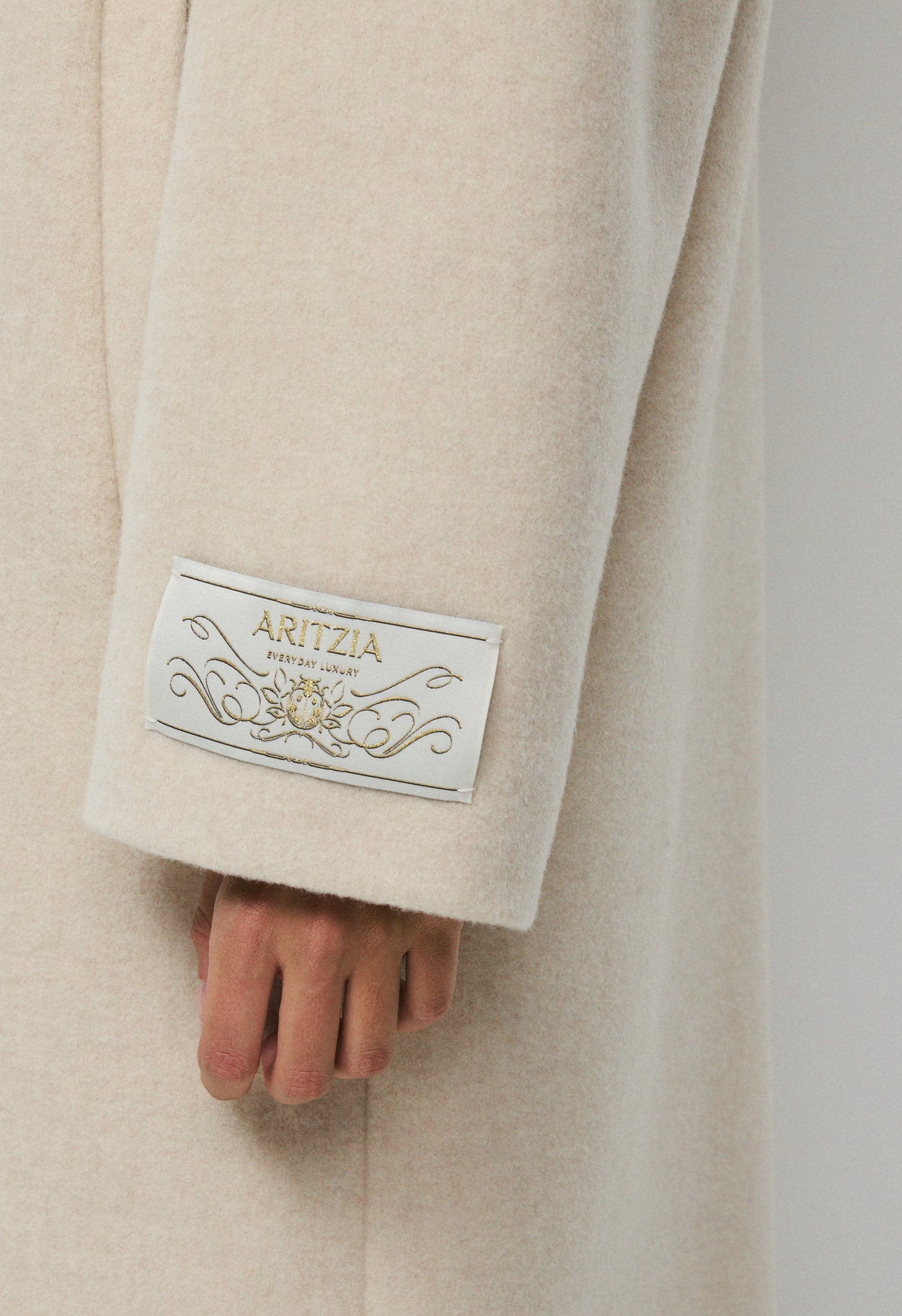 The Only Coat - Soft Wool Cashmere - HEATHER LIGHT OATMEAL