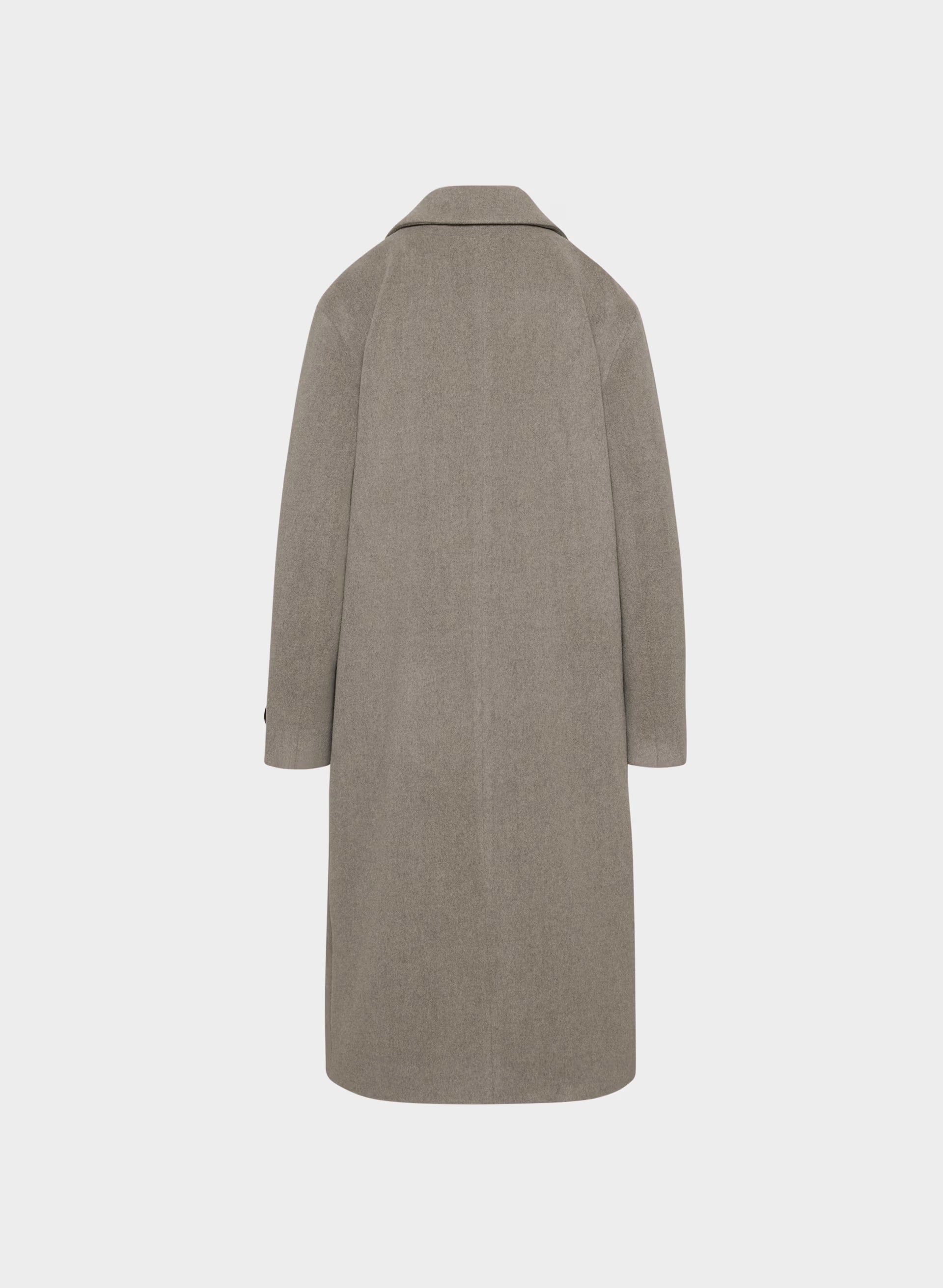The Only Coat - Soft Wool Cashmere - HEATHER NOMAD TAUPE
