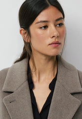 The Only Coat - Soft Wool Cashmere - HEATHER NOMAD TAUPE