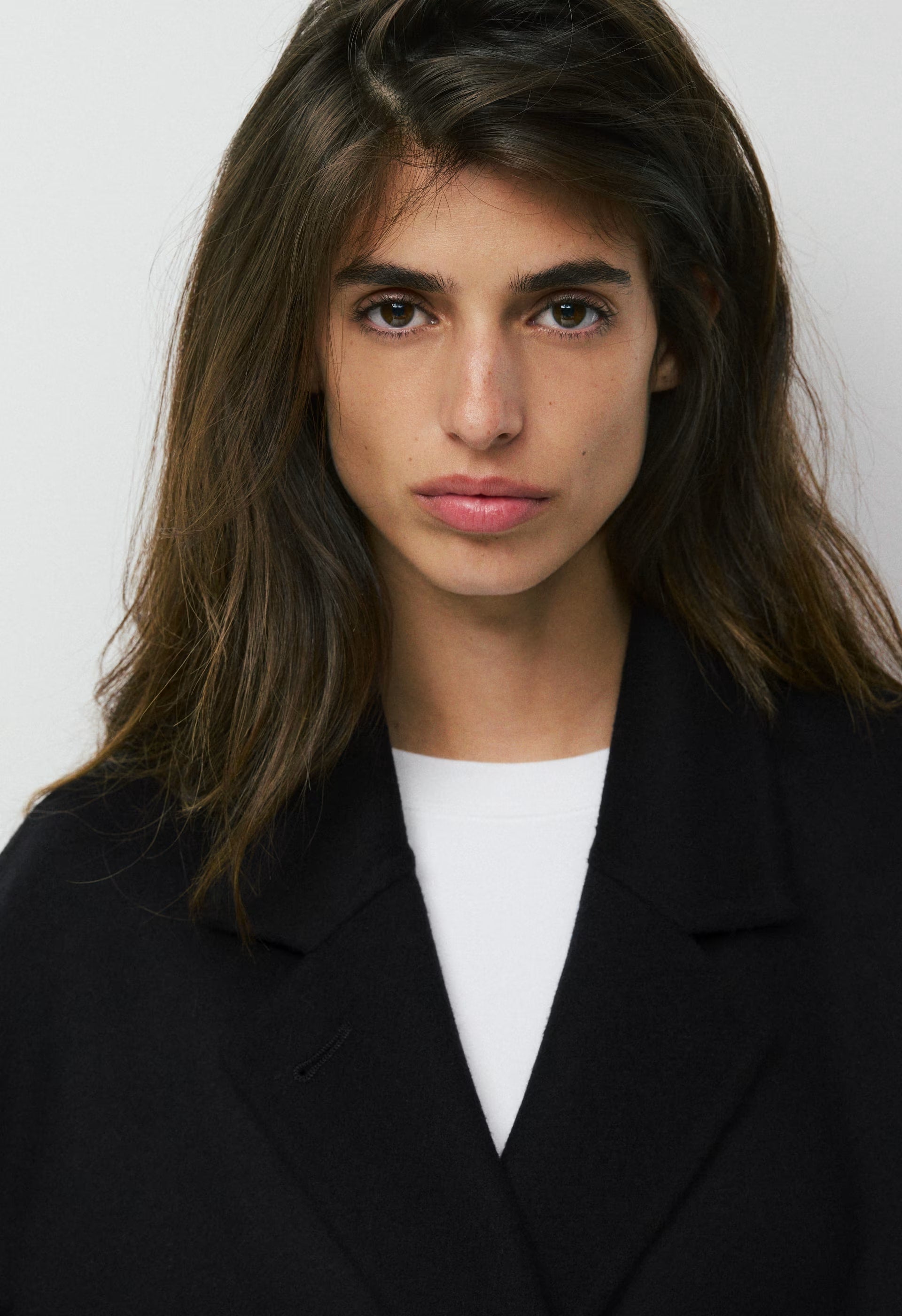 The Slouch™ Double-Faced Coat - Luxe (Re)Wool - BLACK
