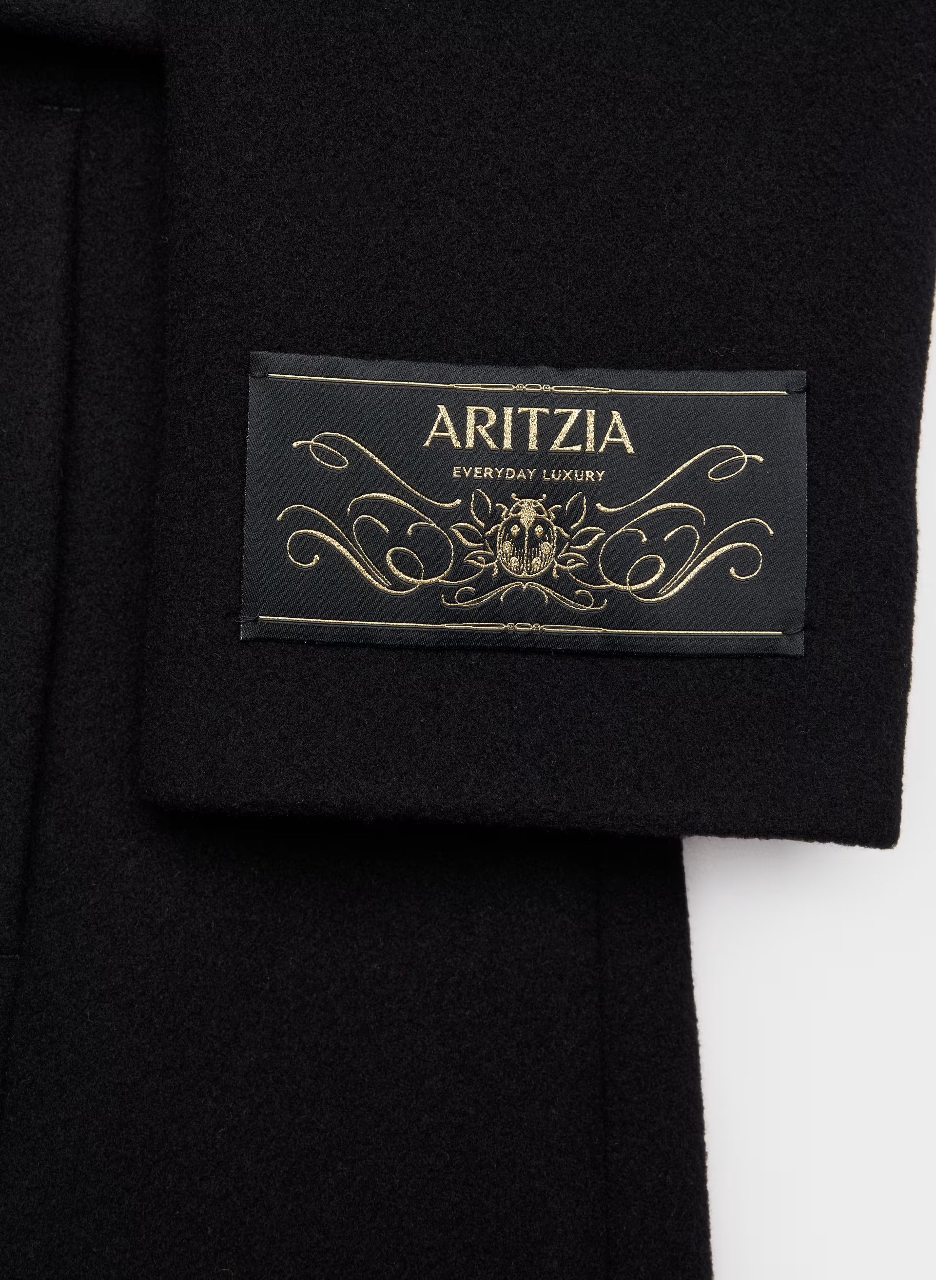 The Connor Coat - Soft Wool Cashmere - BLACK
