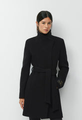 The Connor Coat - Soft Wool Cashmere - BLACK