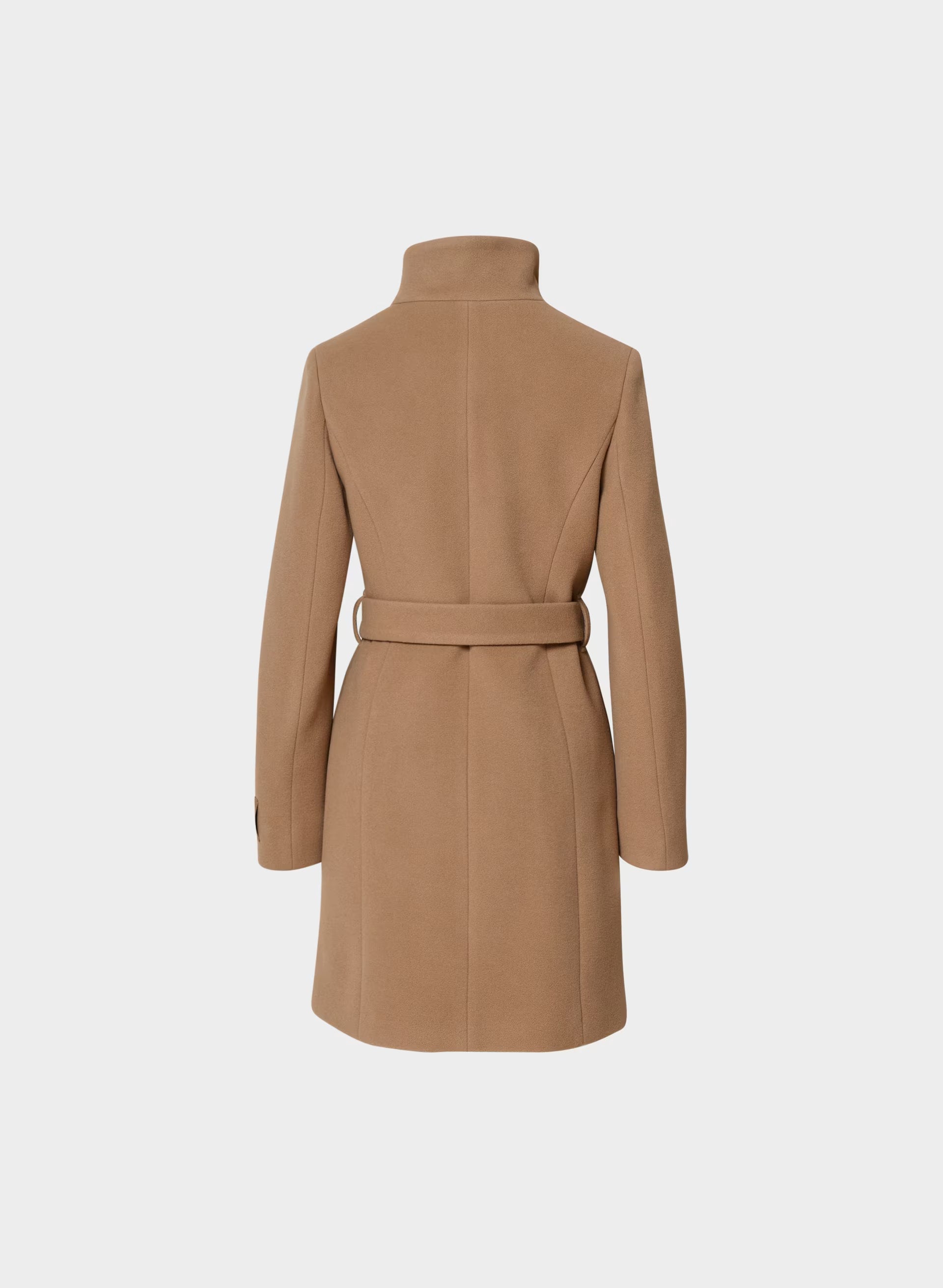 The Connor Coat - Soft Wool Cashmere - GOLDEN BROWN