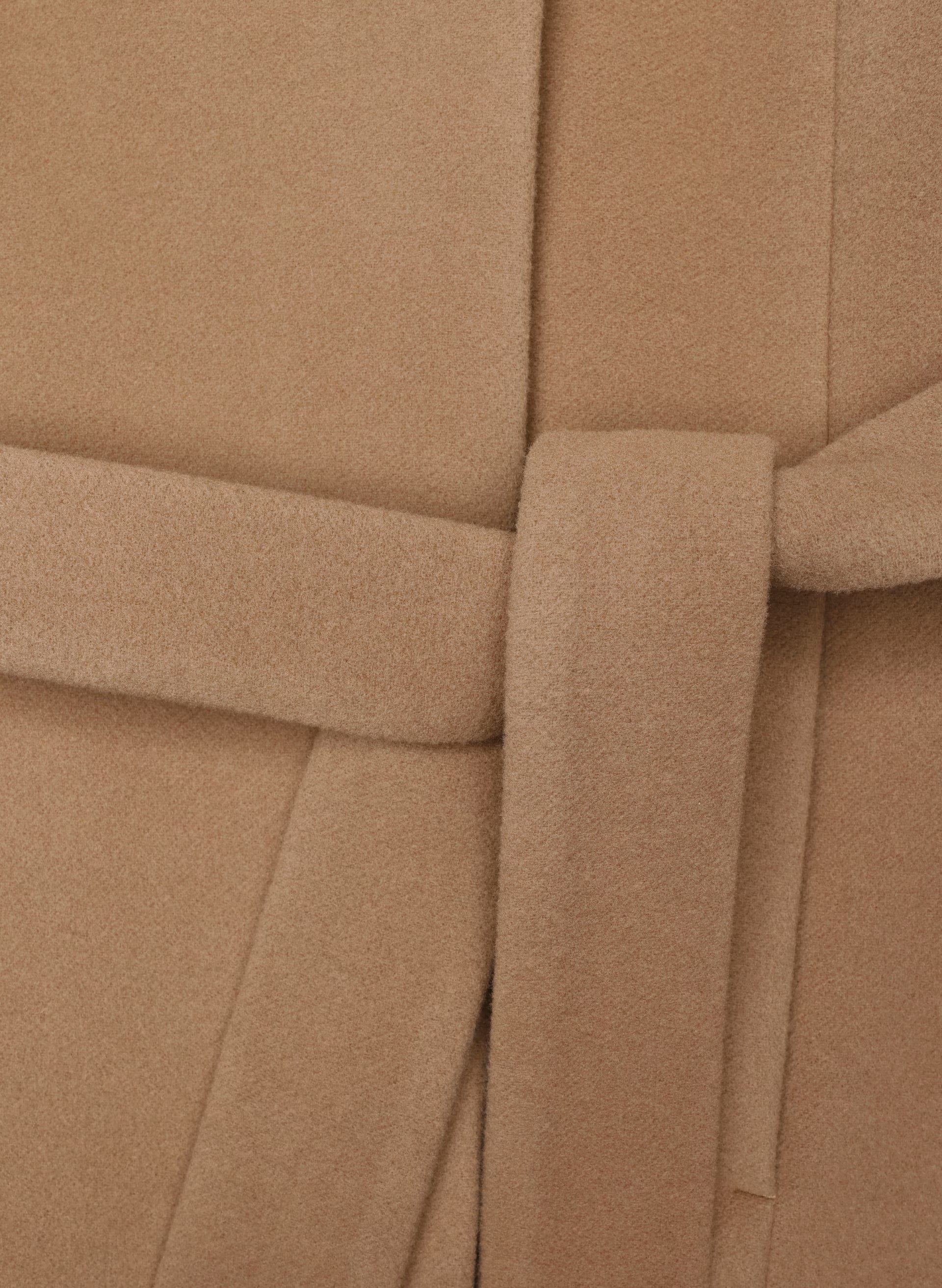 The Connor Coat - Soft Wool Cashmere - GOLDEN BROWN