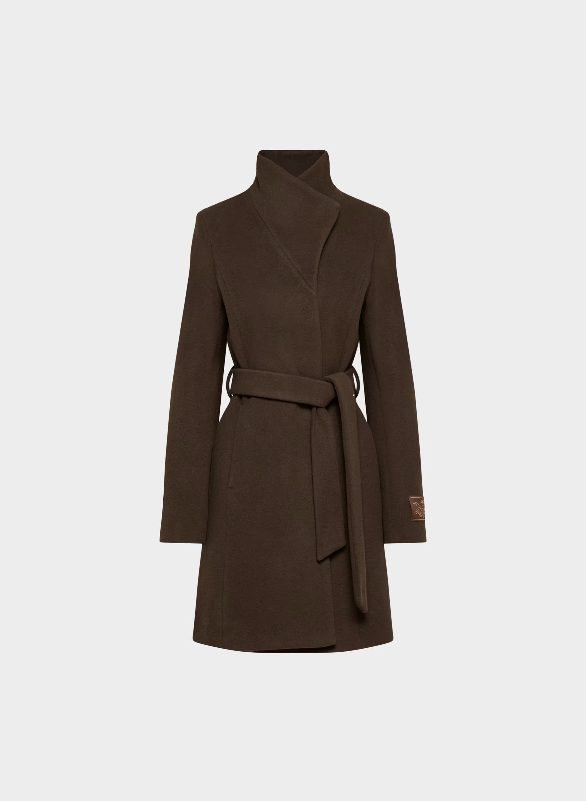The Connor Coat - Soft Wool Cashmere - RICH MOCHA BROWN