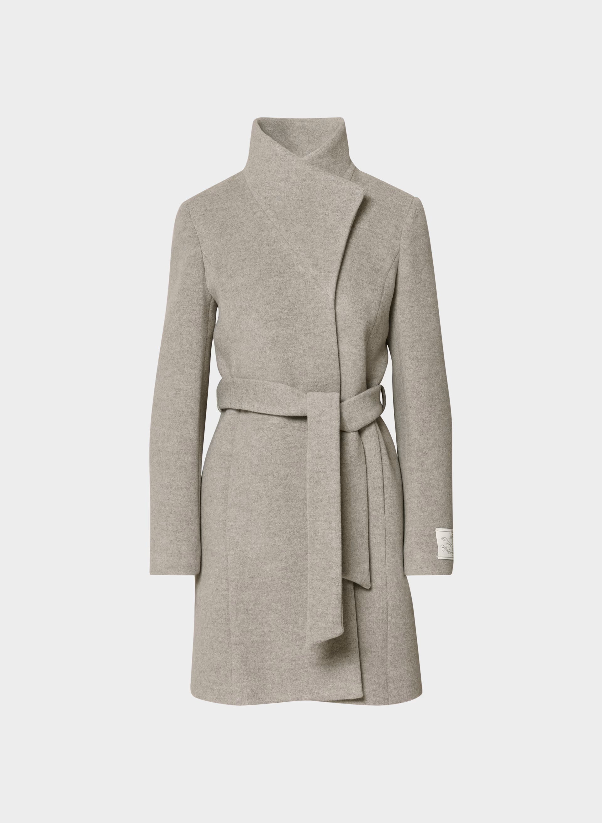 The Connor Coat - Soft Wool Cashmere - HEATHER MODERN TAUPE