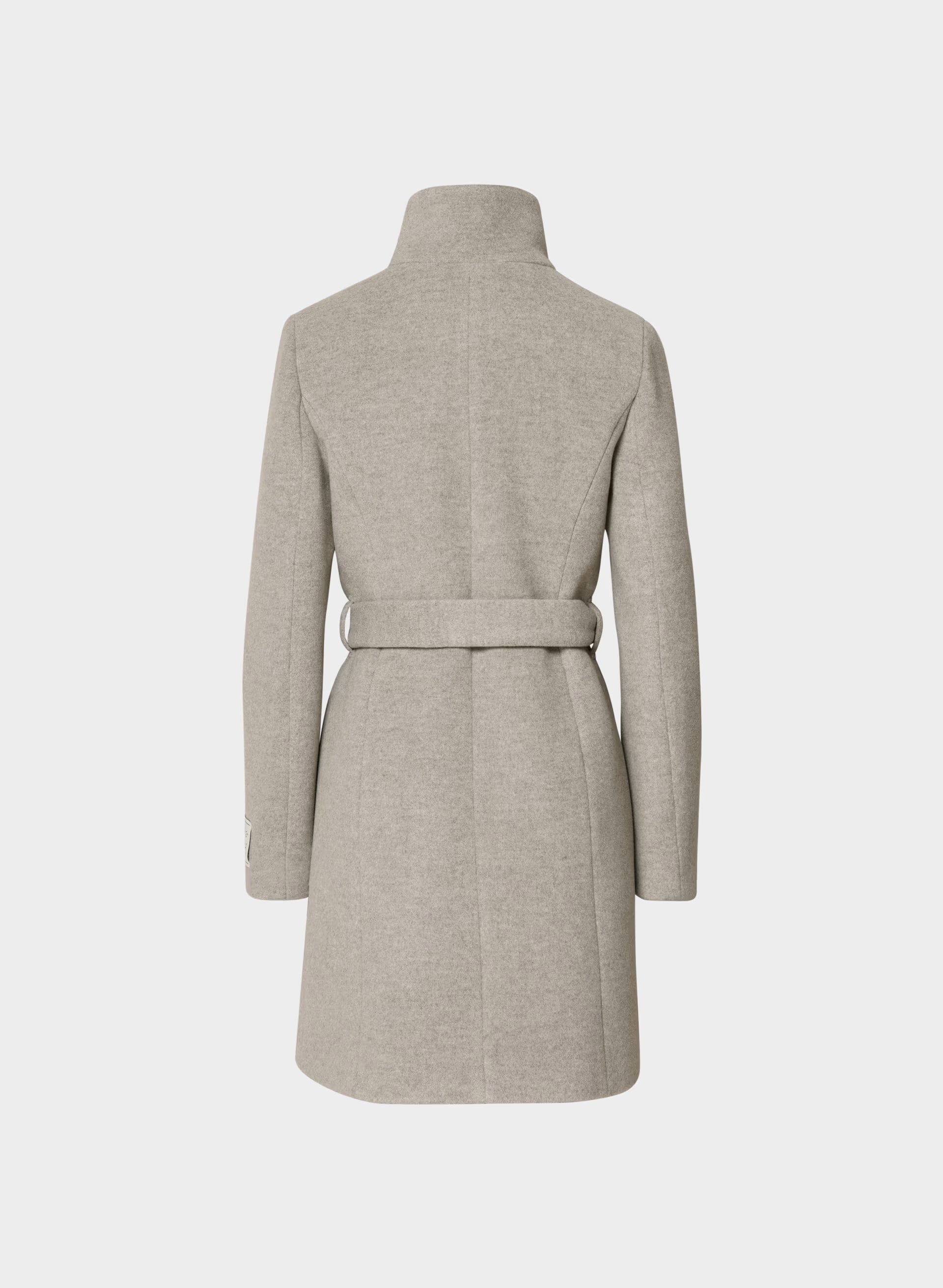 The Connor Coat - Soft Wool Cashmere - HEATHER MODERN TAUPE