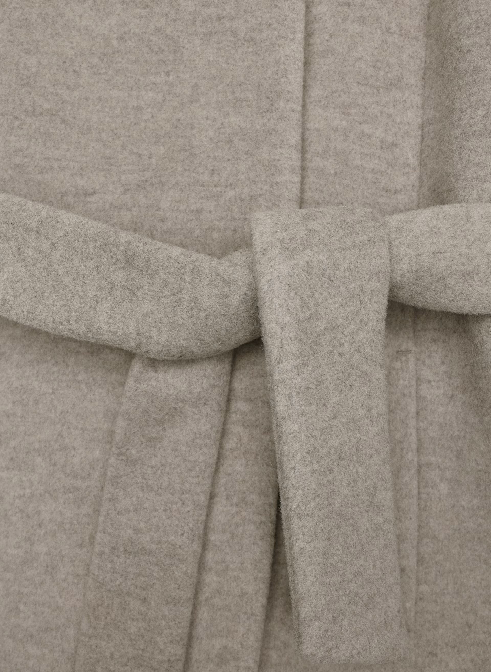 The Connor Coat - Soft Wool Cashmere - HEATHER MODERN TAUPE