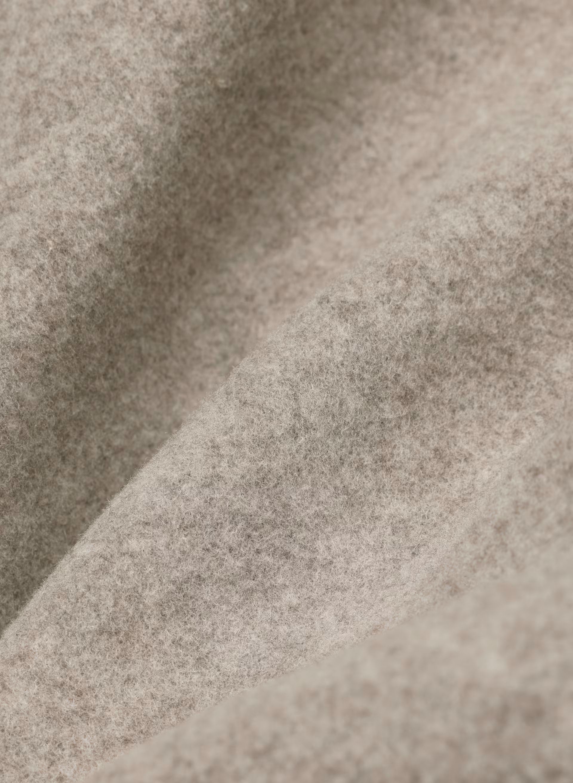 The Connor Coat - Soft Wool Cashmere - HEATHER MODERN TAUPE