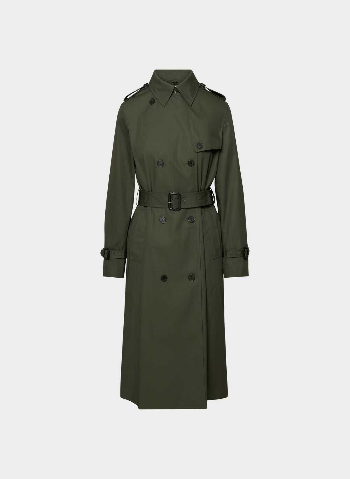 The Finch Trench Coat - City Twill - DARK OLIVE