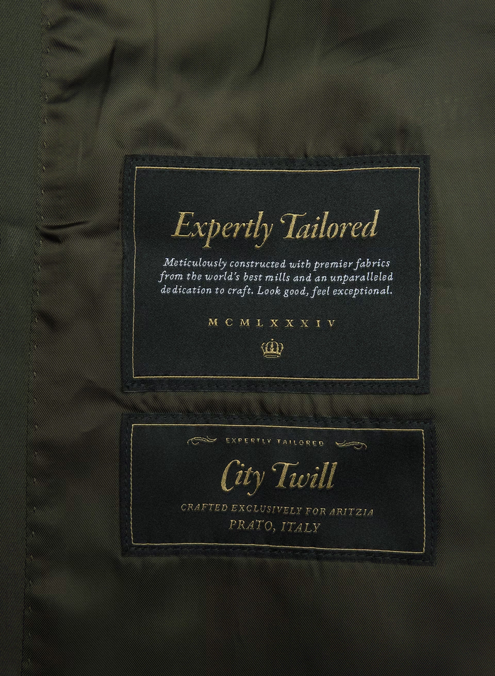 The Finch Trench Coat - City Twill - DARK OLIVE