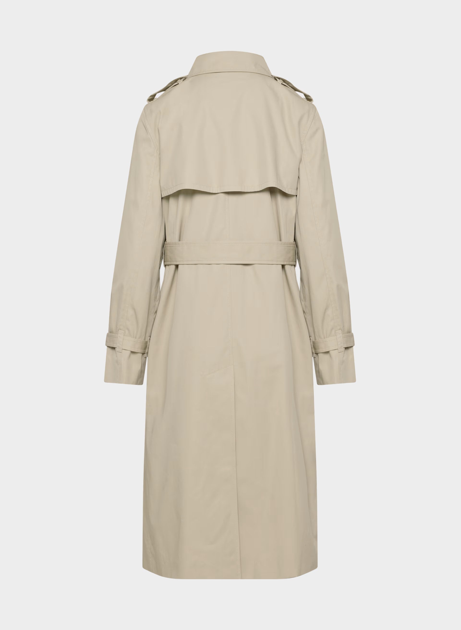 The Finch Trench Coat - City Twill - MARCONA BEIGE