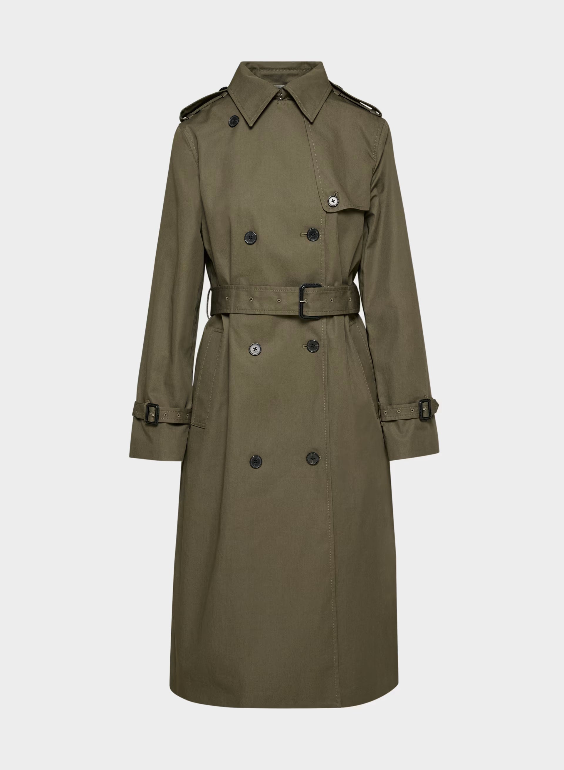 The Finch Trench Coat - City Twill - ATLAS OLIVE