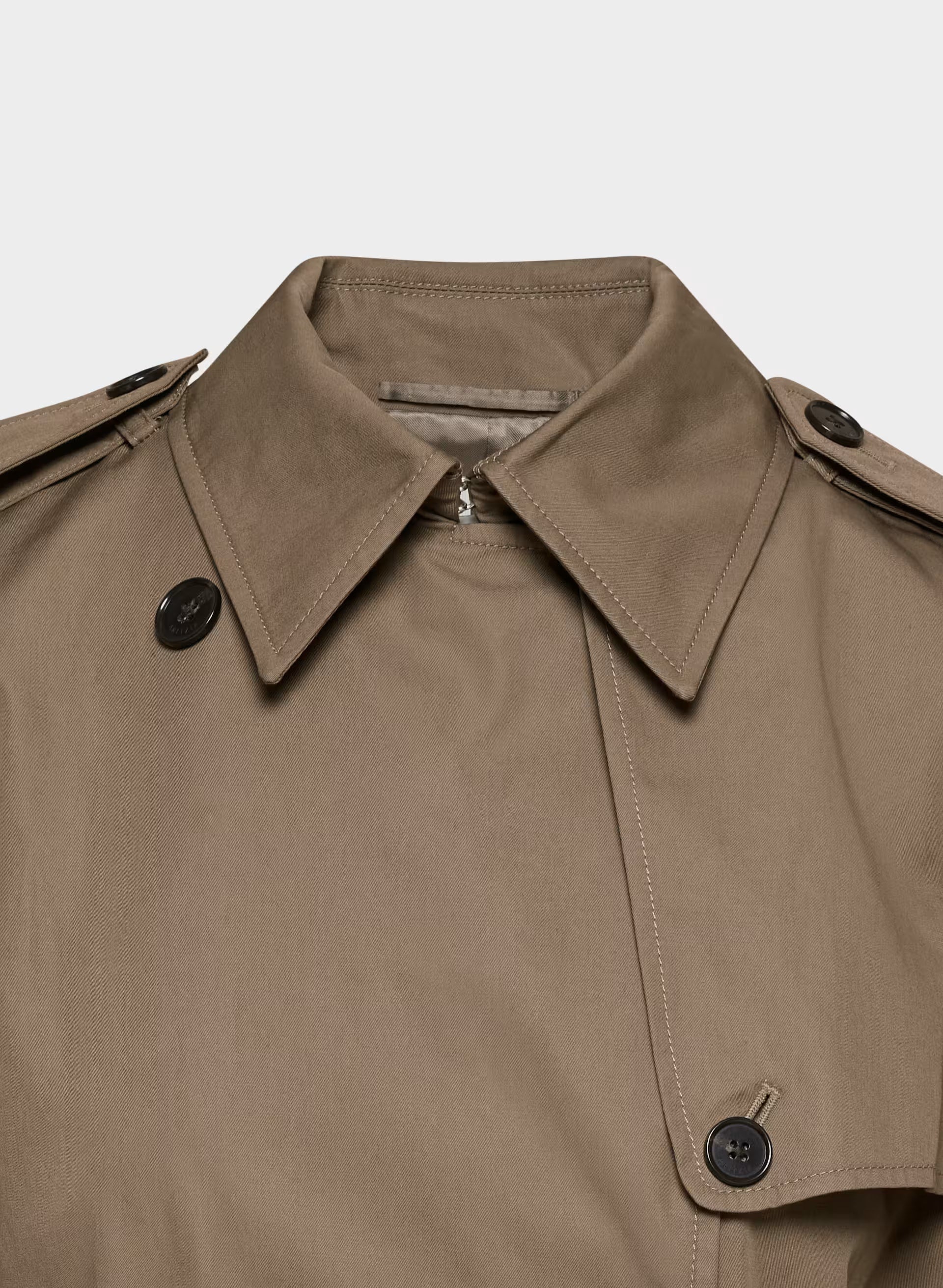 The Finch Trench Coat - City Twill - FOLIO TAUPE