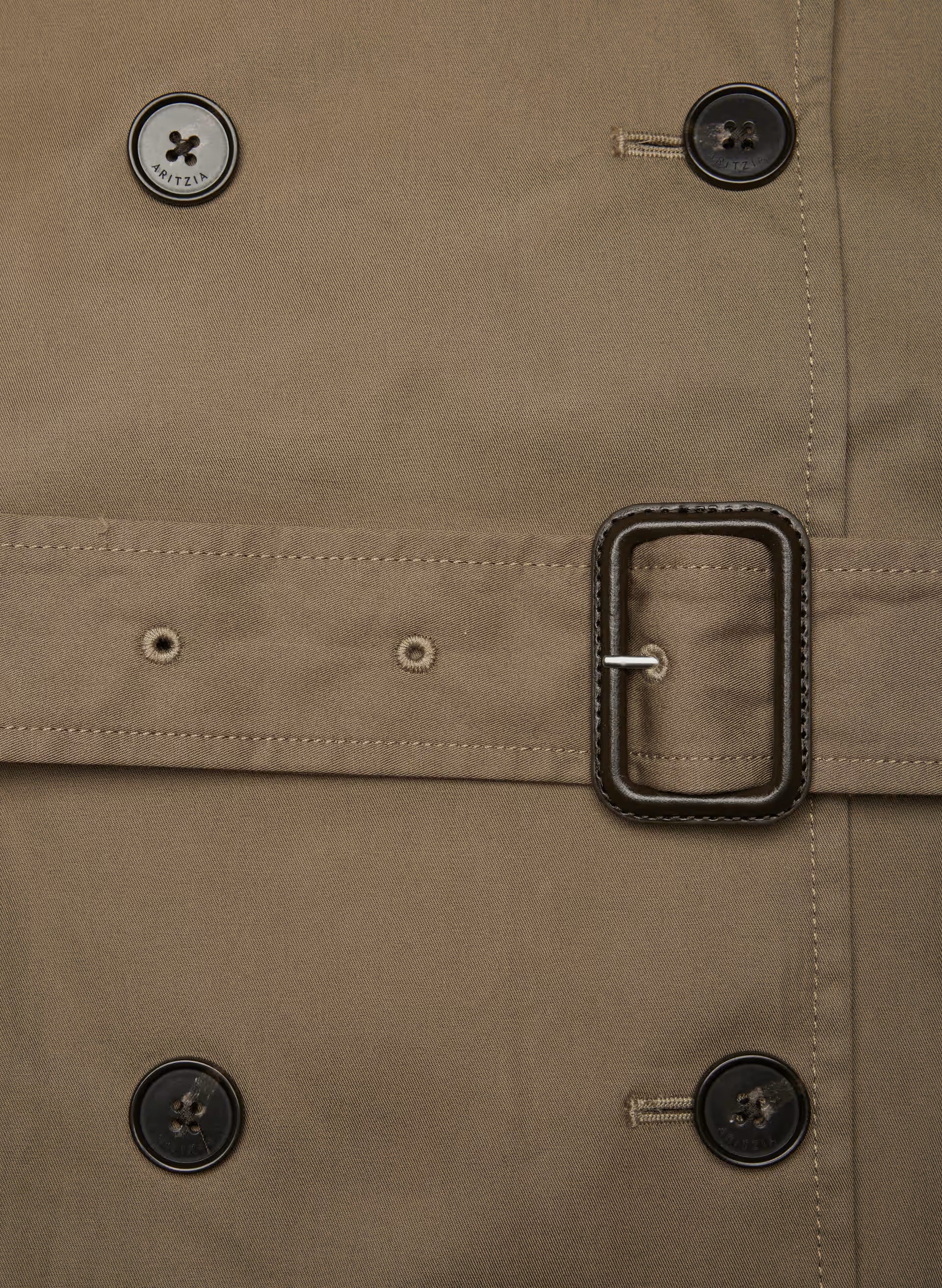 The Finch Trench Coat - City Twill - FOLIO TAUPE