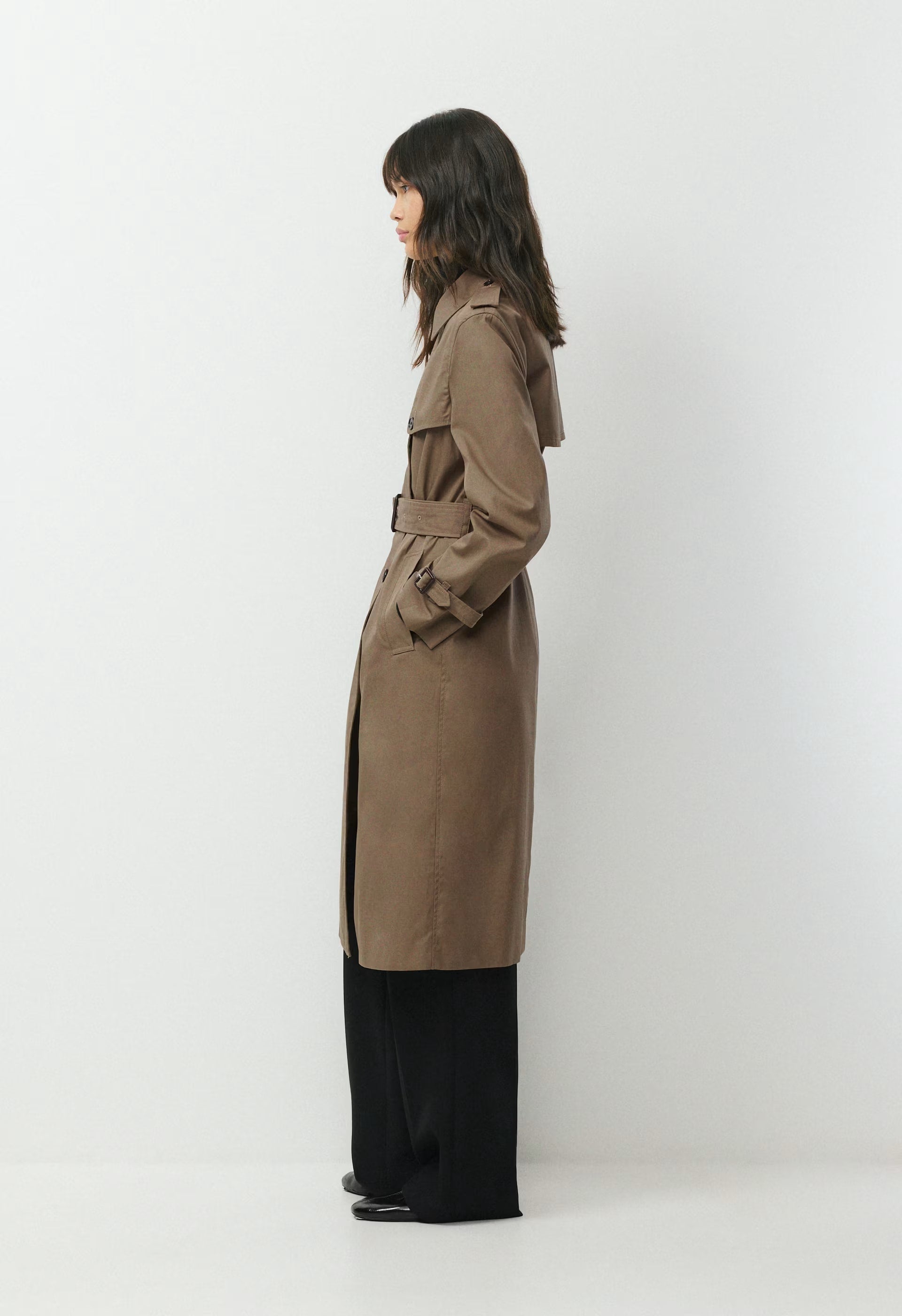 The Finch Trench Coat - City Twill - FOLIO TAUPE