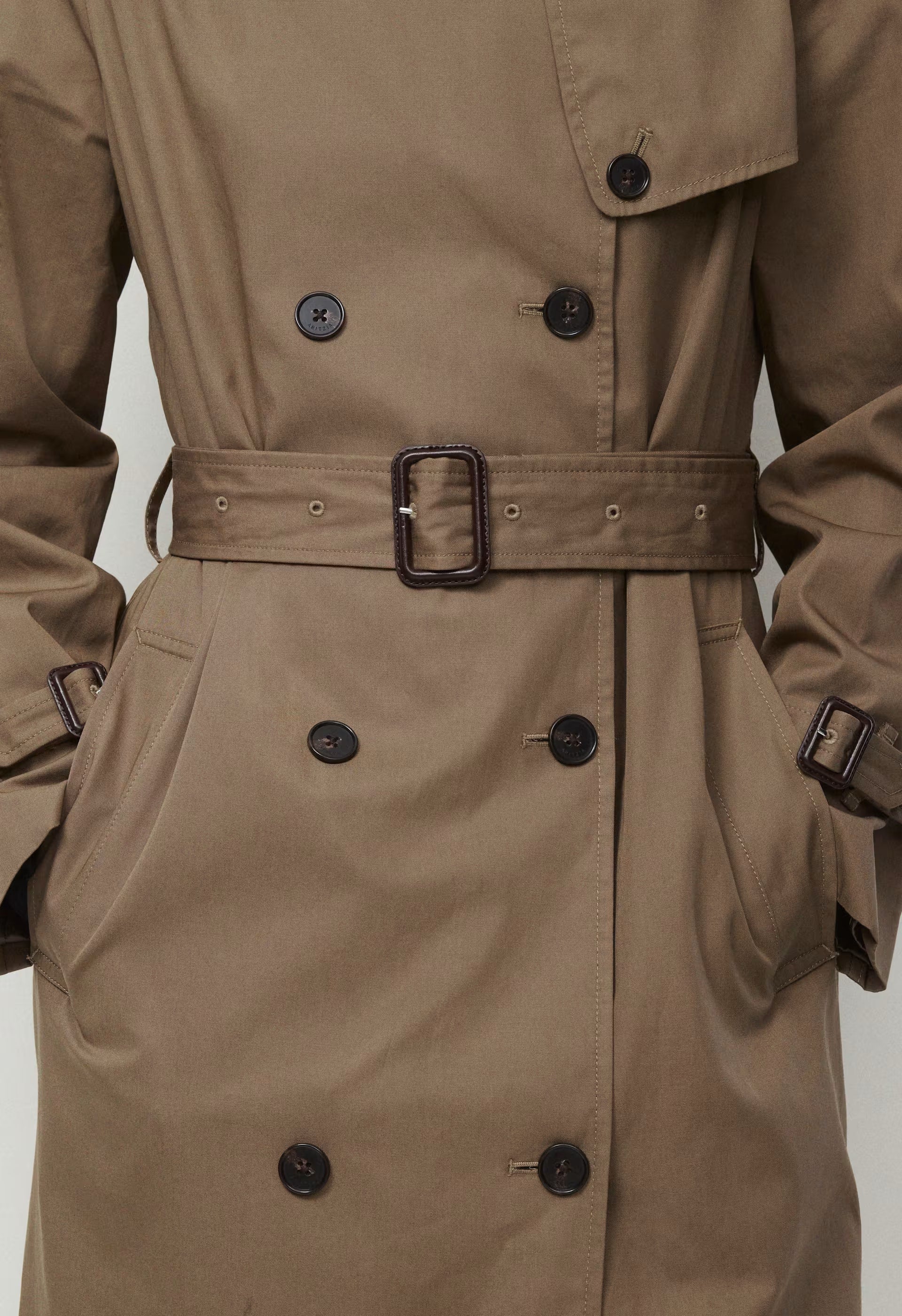 The Finch Trench Coat - City Twill - FOLIO TAUPE