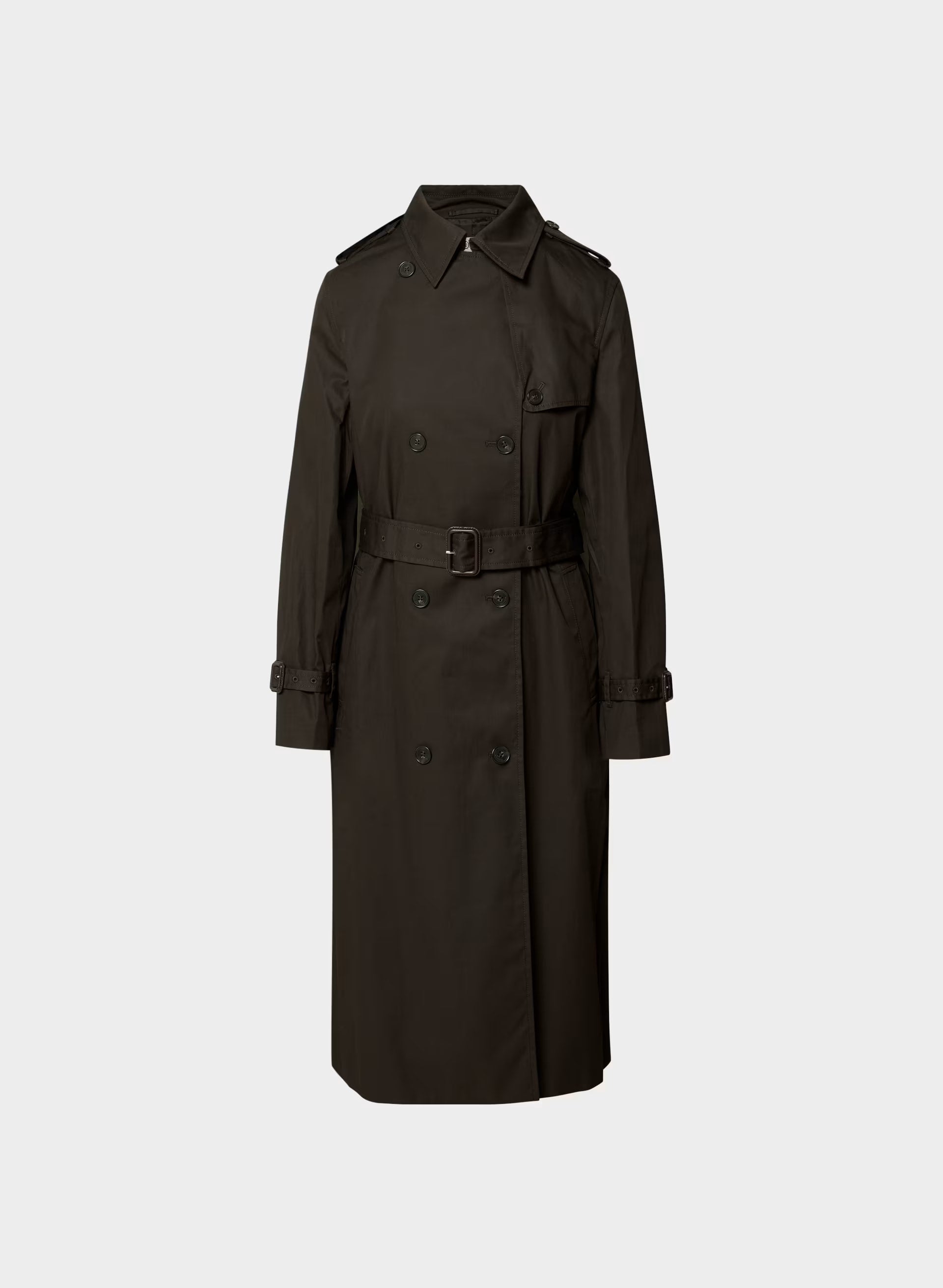 The Finch Trench Coat - City Twill - CACAO NIB BROWN