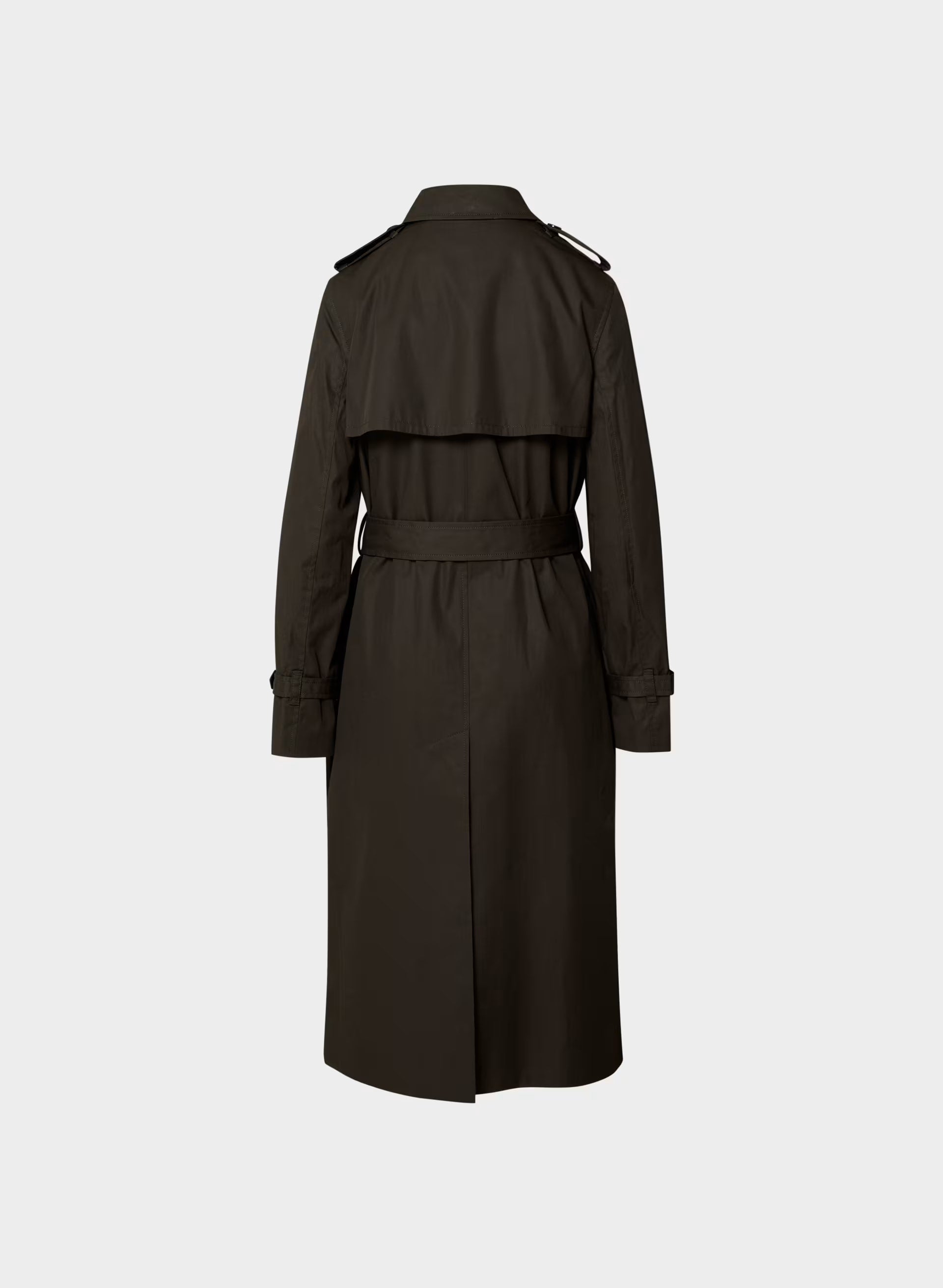 The Finch Trench Coat - City Twill - CACAO NIB BROWN
