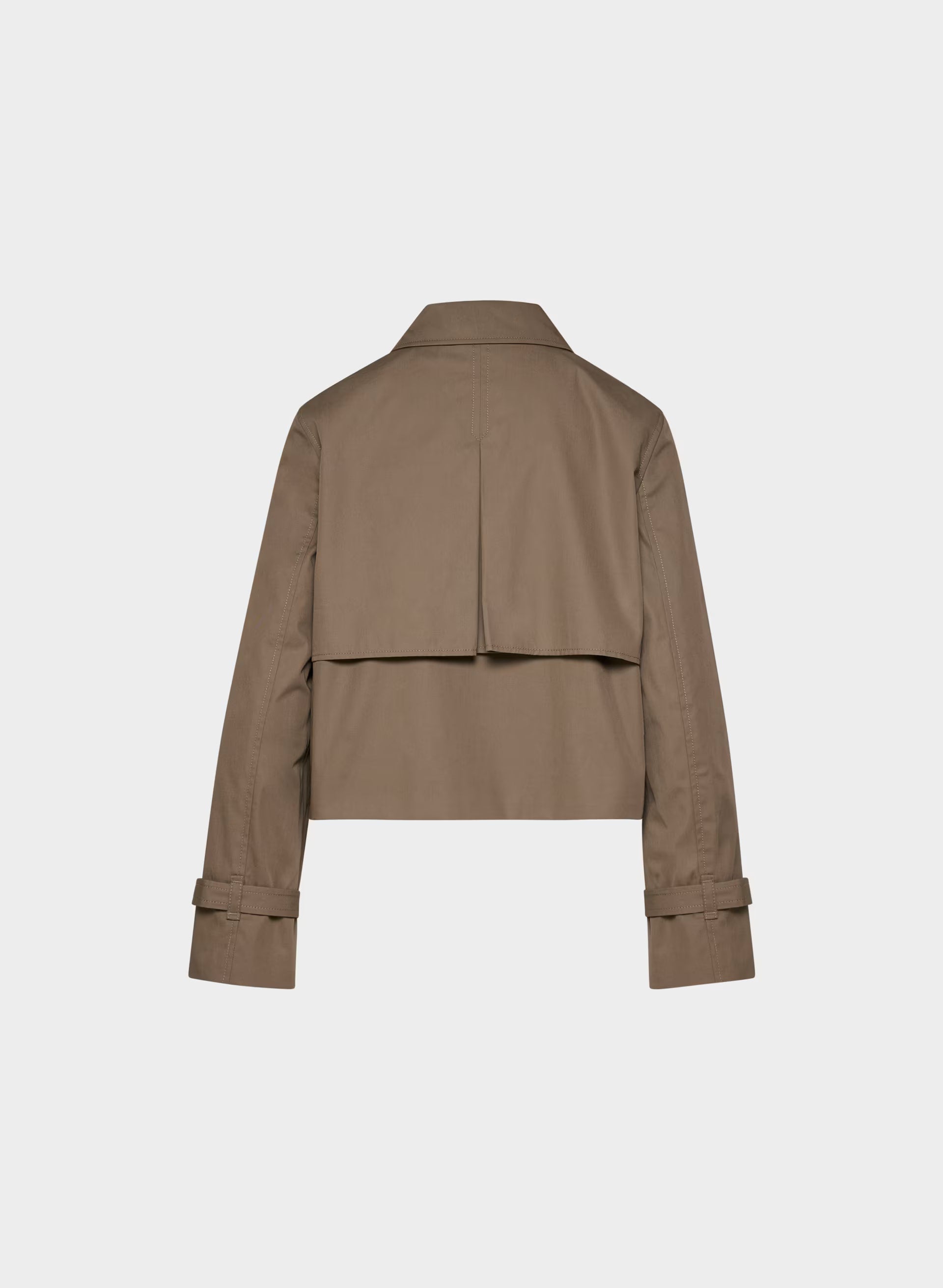 The Esquire Short Trench Coat - City Twill - FOLIO TAUPE