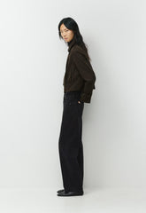 The Esquire Short Trench Coat - City Twill - CACAO NIB BROWN