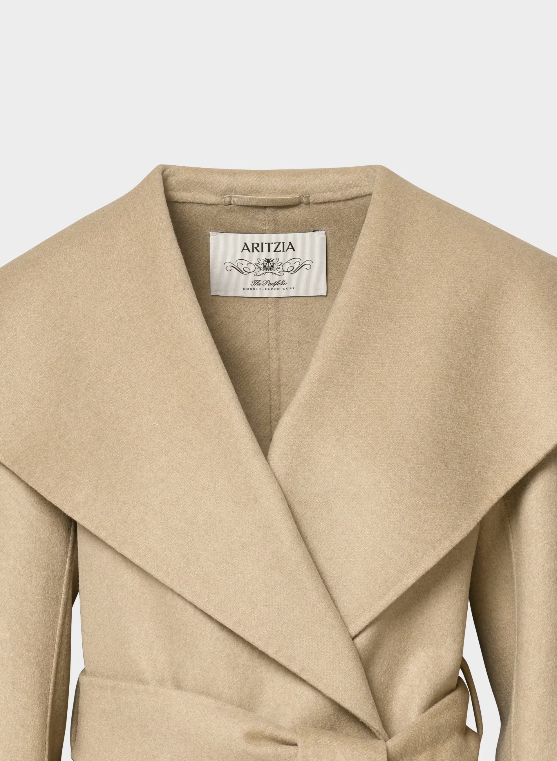The Portfolio Double-Faced Coat - Luxe (Re)Wool - GOLD CAMEL