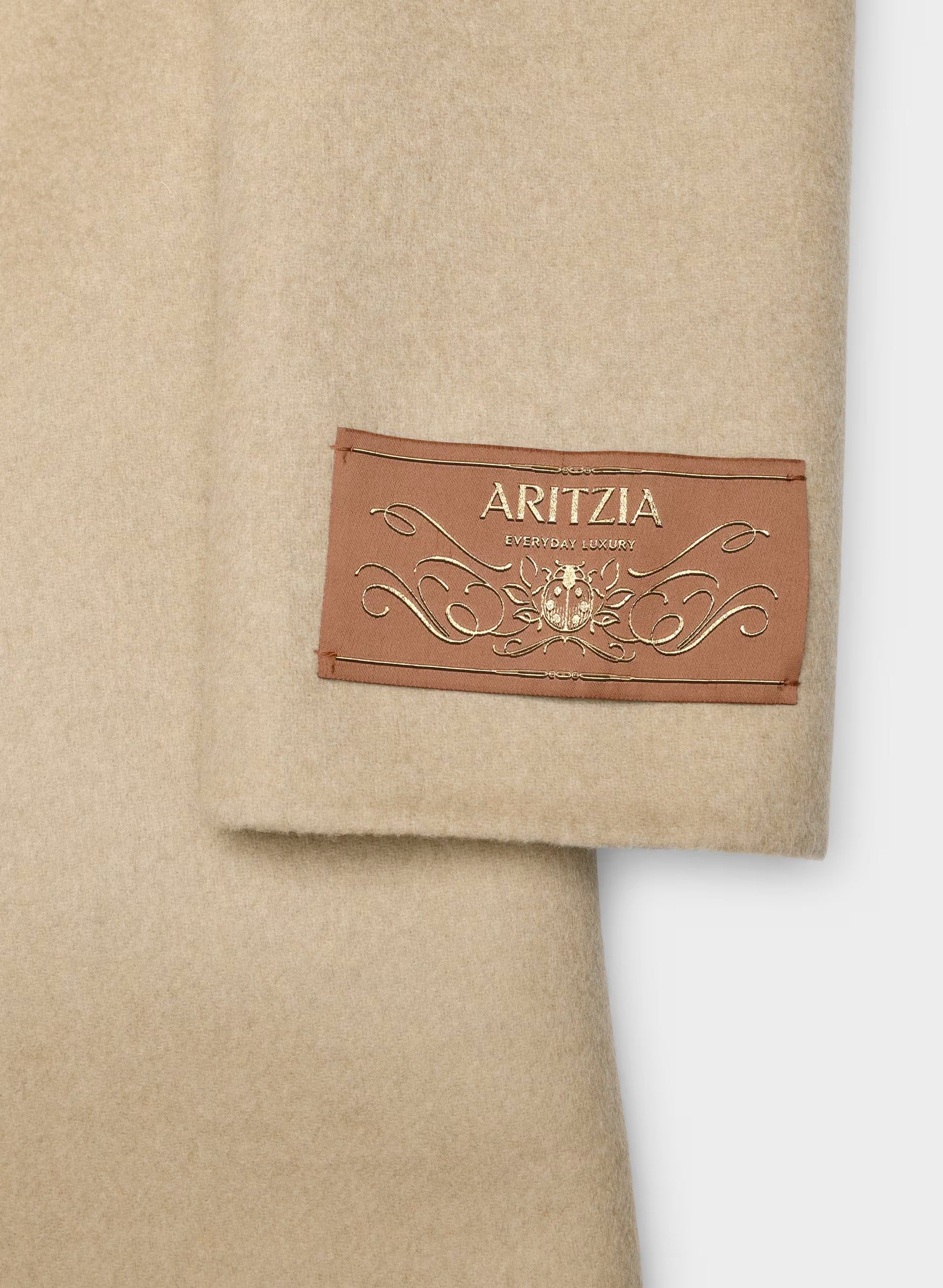 The Portfolio Double-Faced Coat - Luxe (Re)Wool - GOLD CAMEL