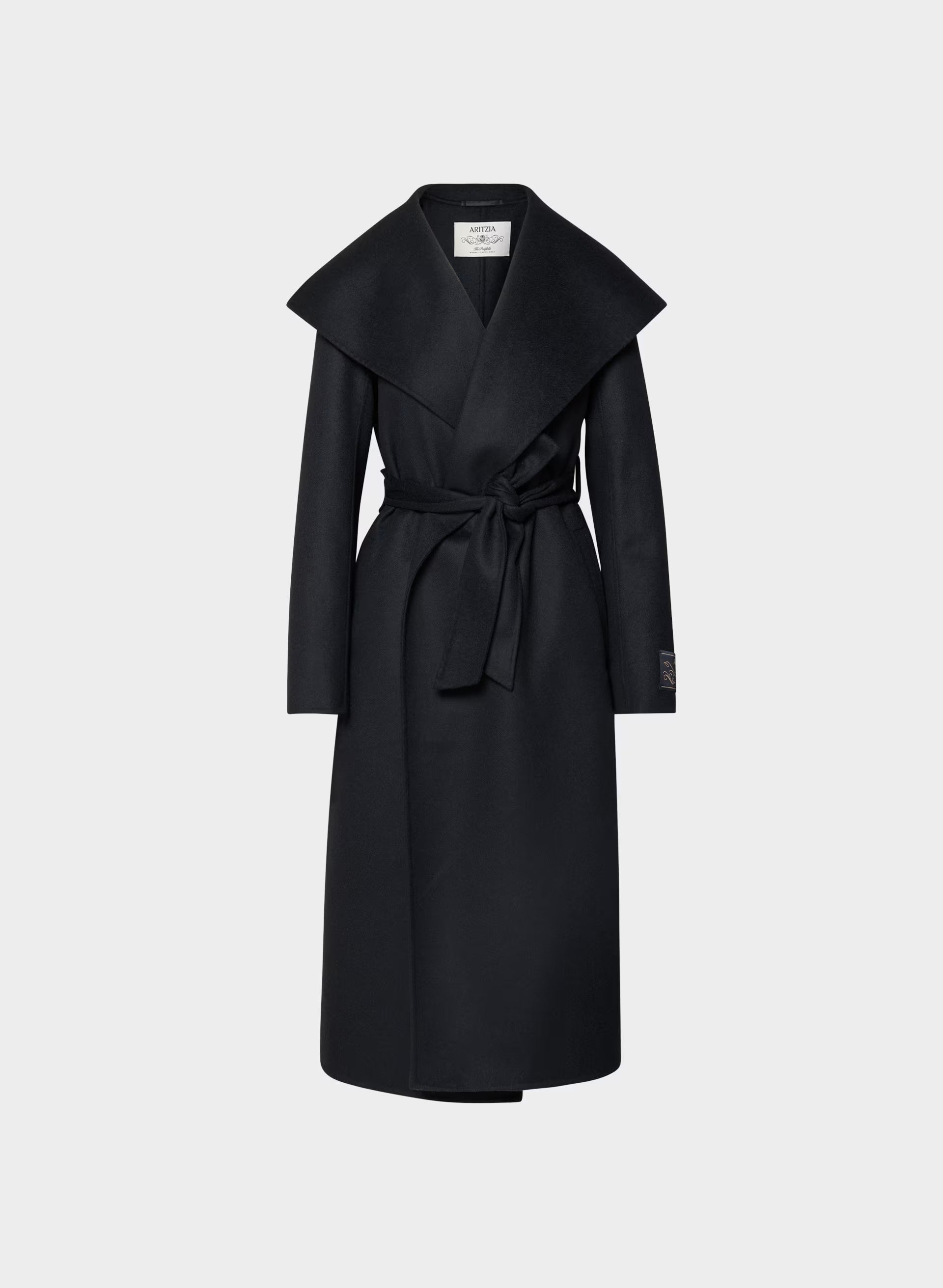 The Portfolio Double-Faced Coat - Luxe (Re)Wool - DARK NIGHT NAVY
