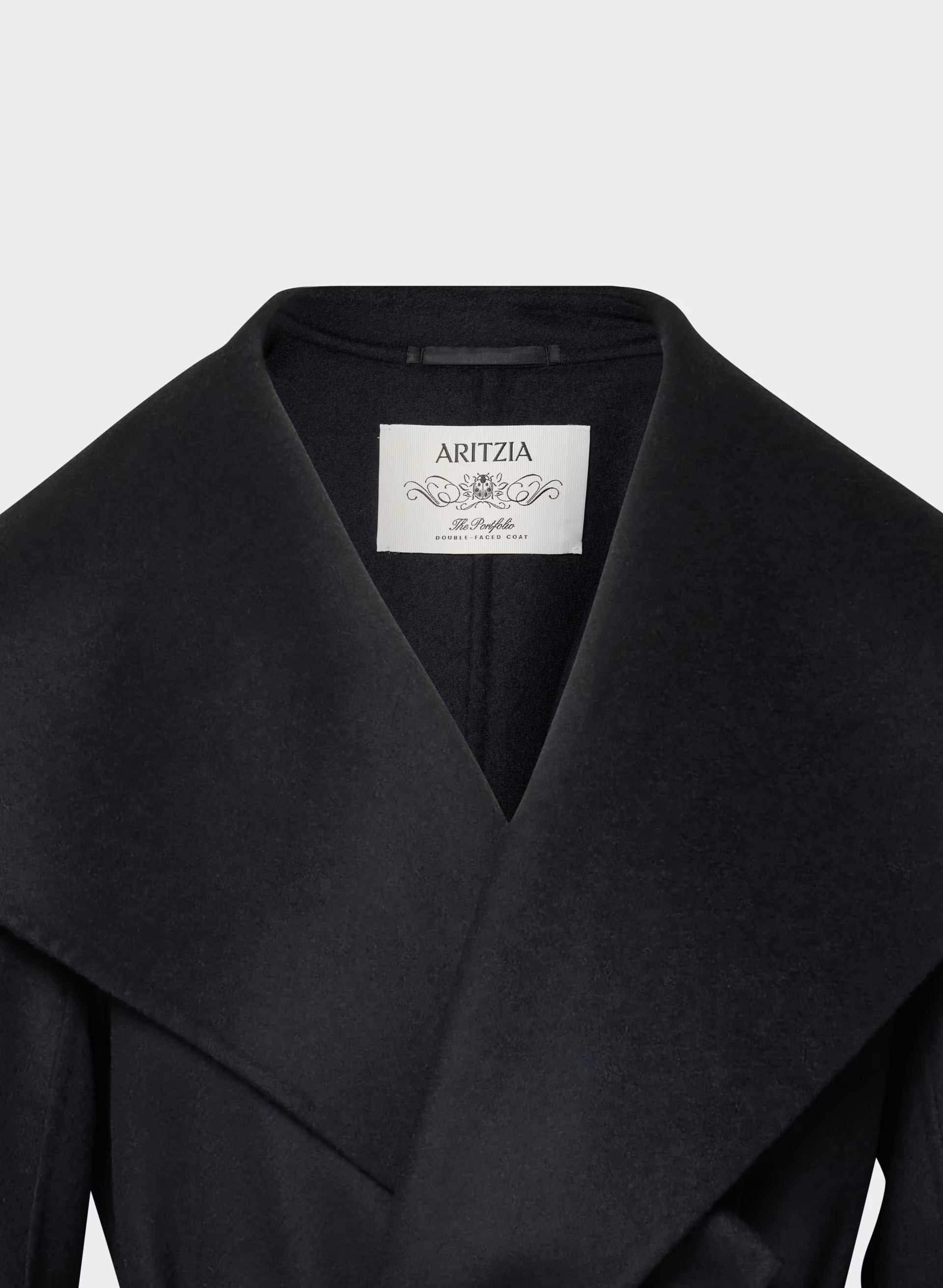 The Portfolio Double-Faced Coat - Luxe (Re)Wool - DARK NIGHT NAVY