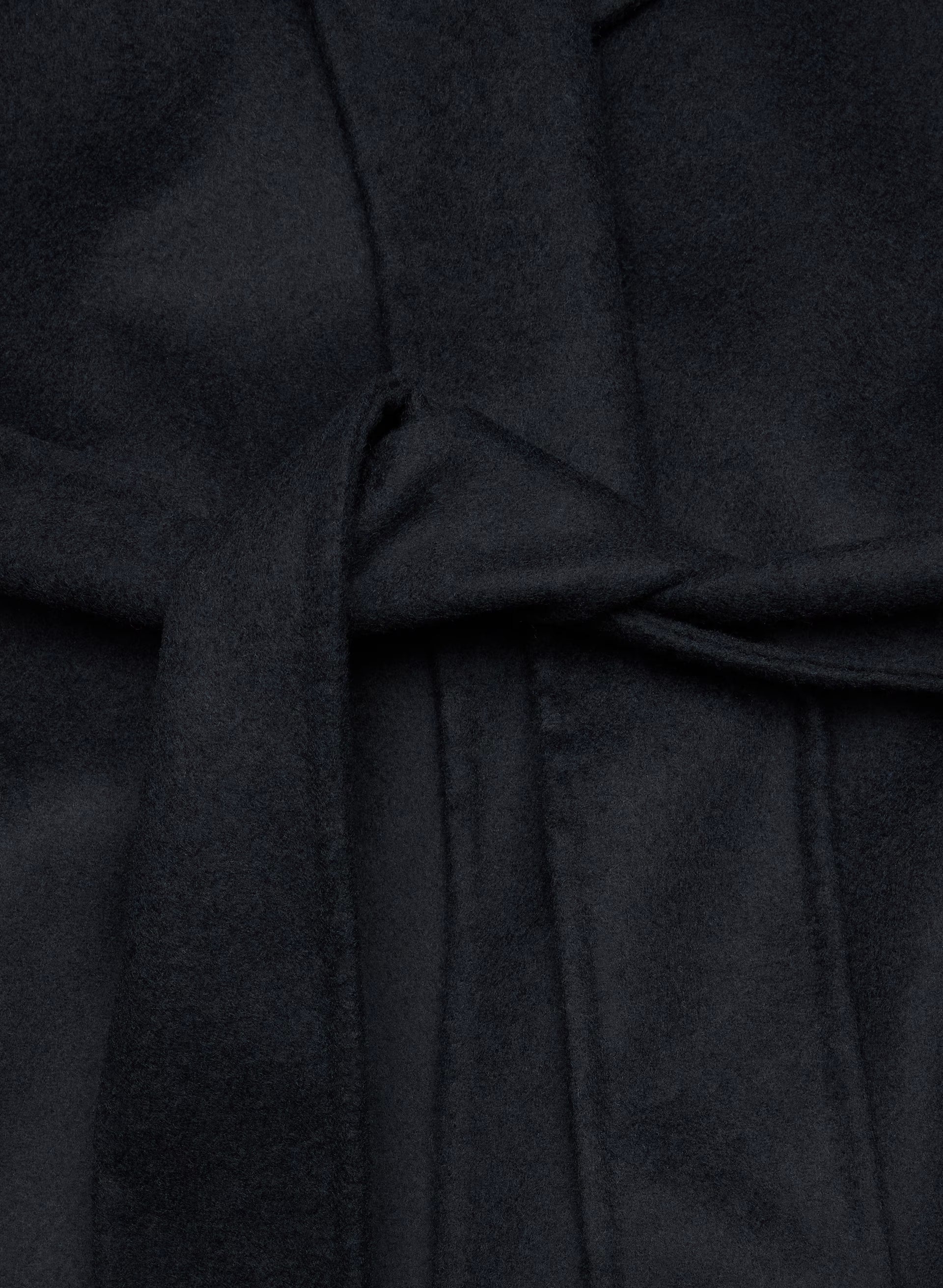 The Portfolio Double-Faced Coat - Luxe (Re)Wool - DARK NIGHT NAVY