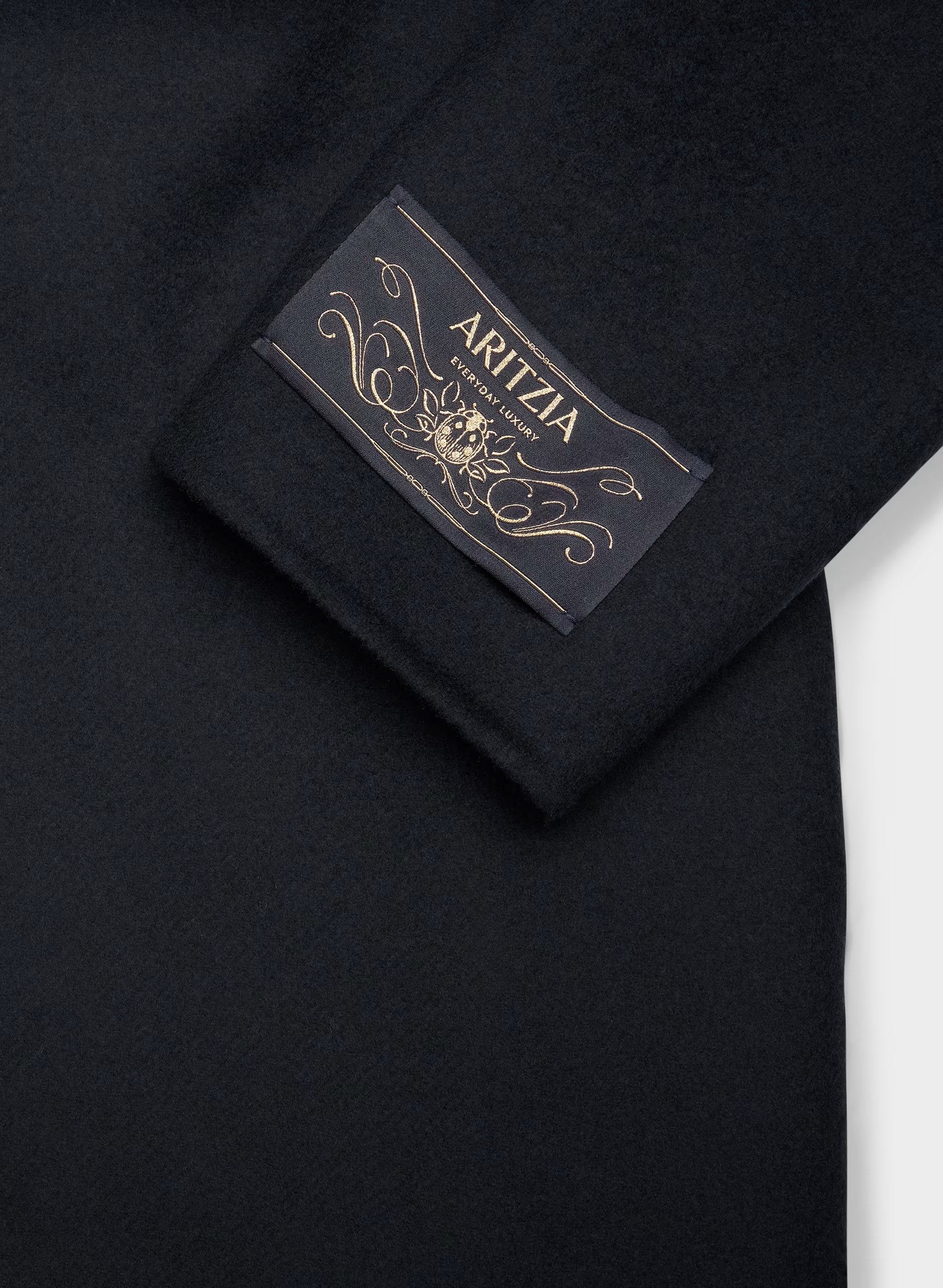 The Portfolio Double-Faced Coat - Luxe (Re)Wool - DARK NIGHT NAVY