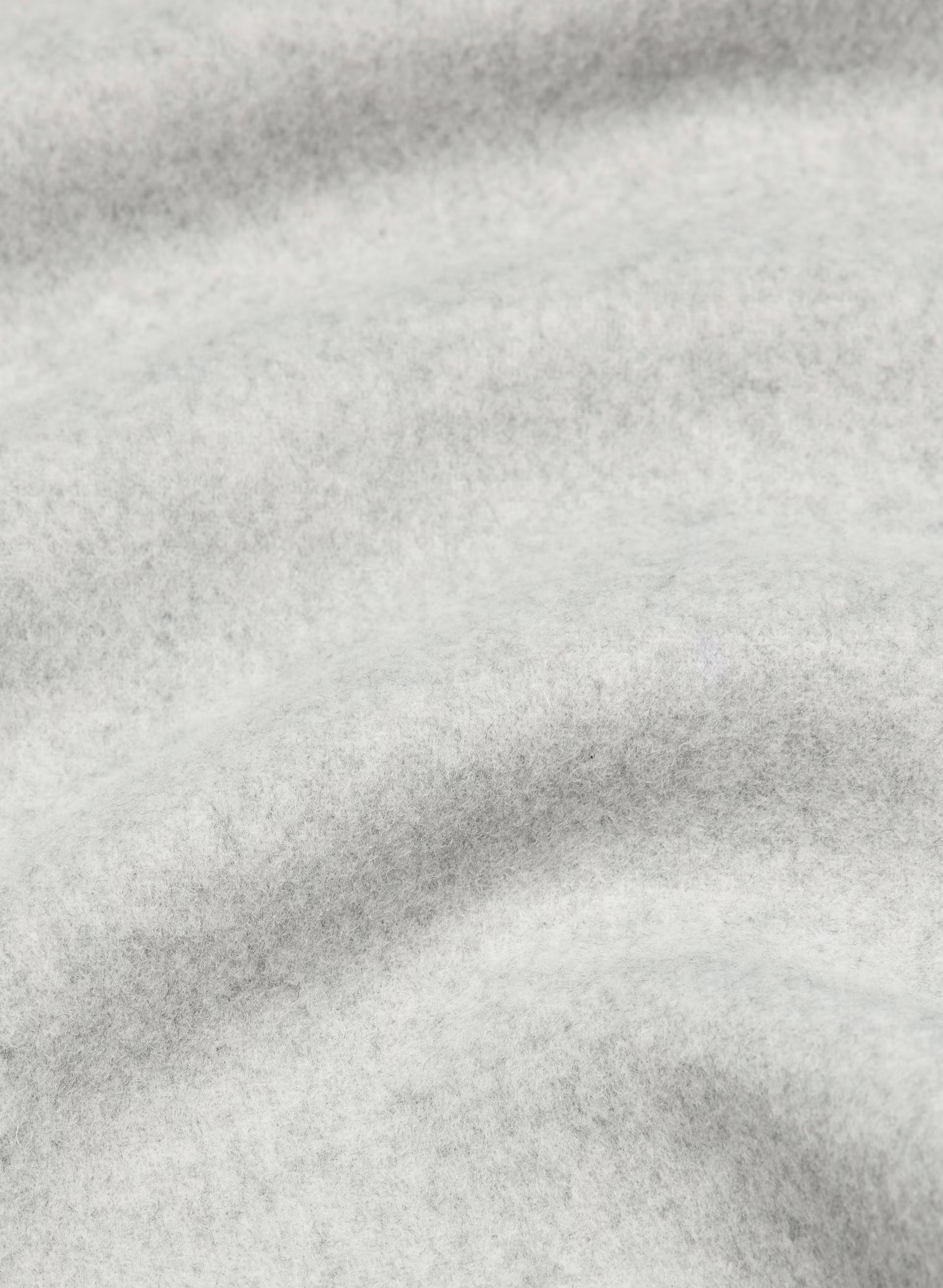 The Portfolio Double-Faced Coat - Luxe (Re)Wool - HEATHER CHROME