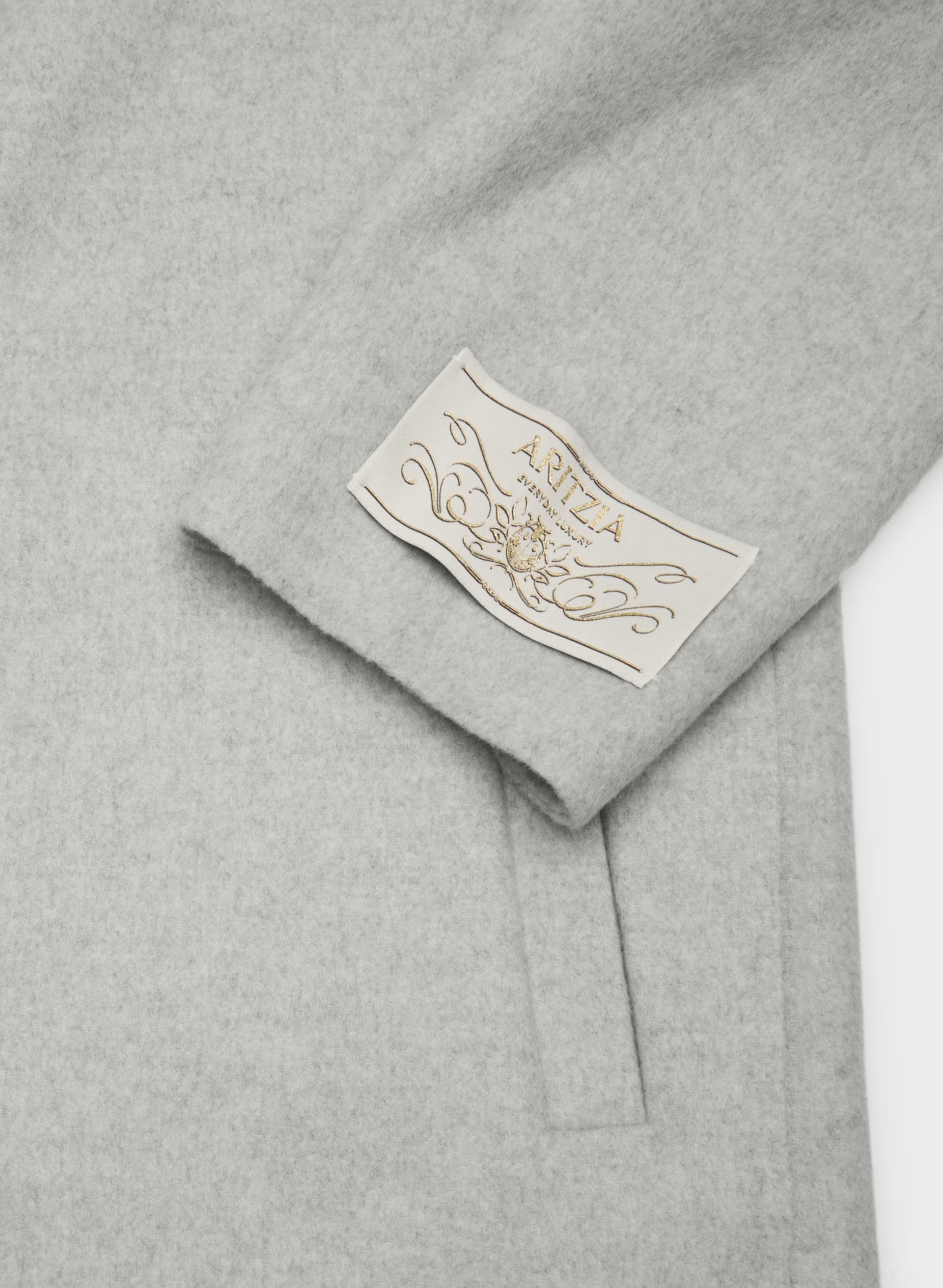 The Only Double-Faced Coat - Luxe (Re)Wool - HEATHER CHROME