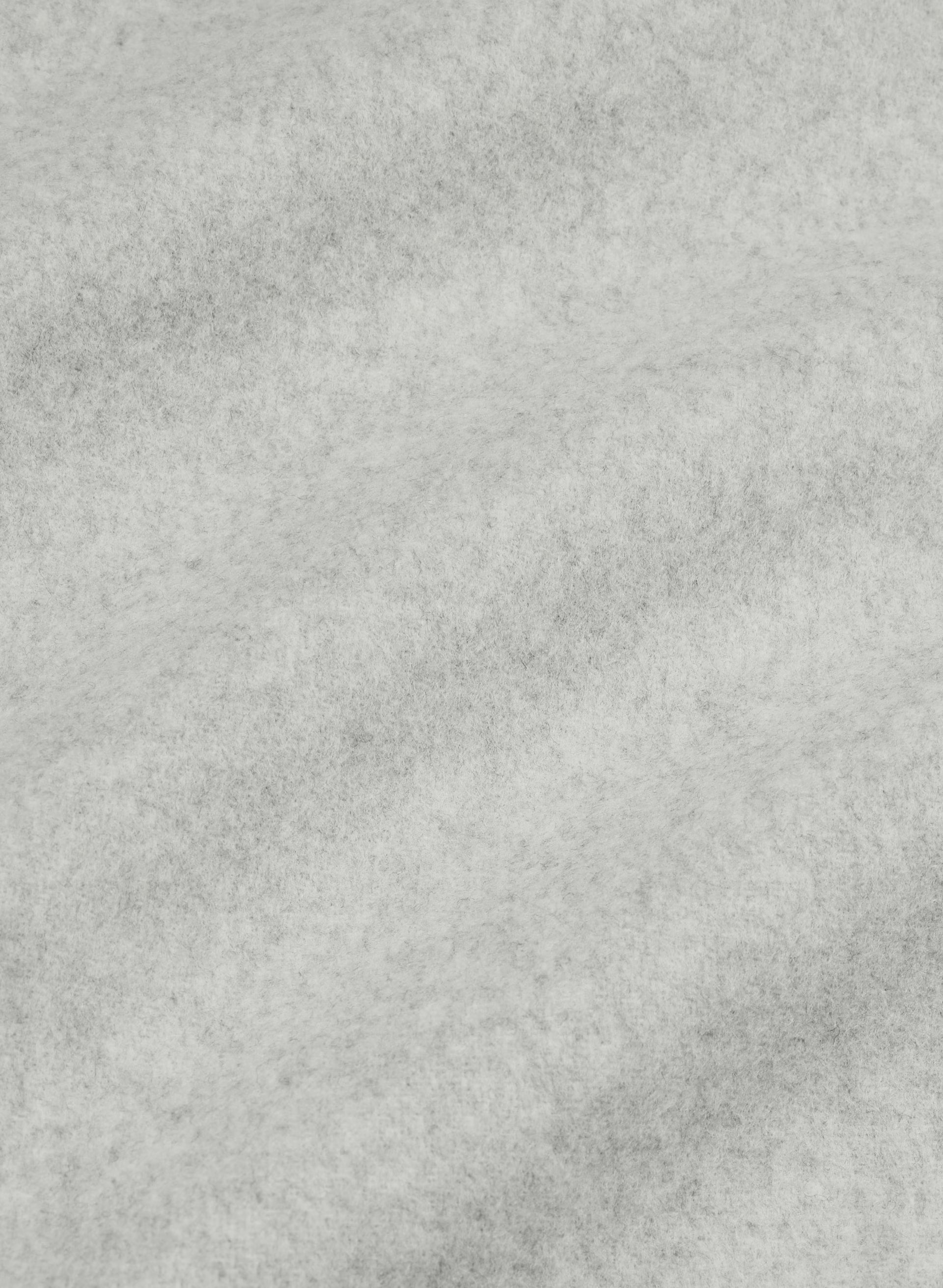 The Only Double-Faced Coat - Luxe (Re)Wool - HEATHER CHROME
