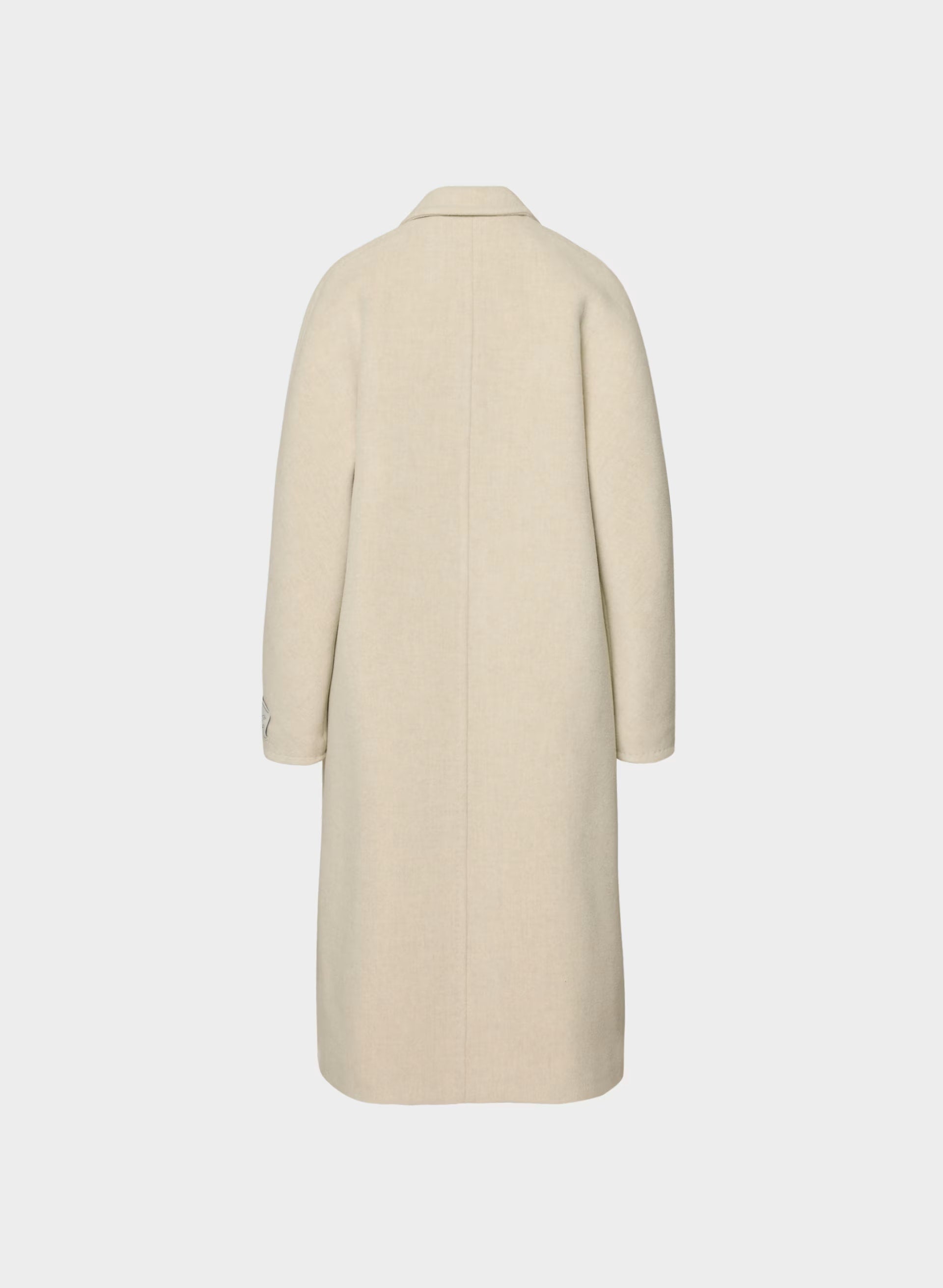 The Slouch™ Coat - Soft Wool Cashmere - HEATHER LIGHT OATMEAL